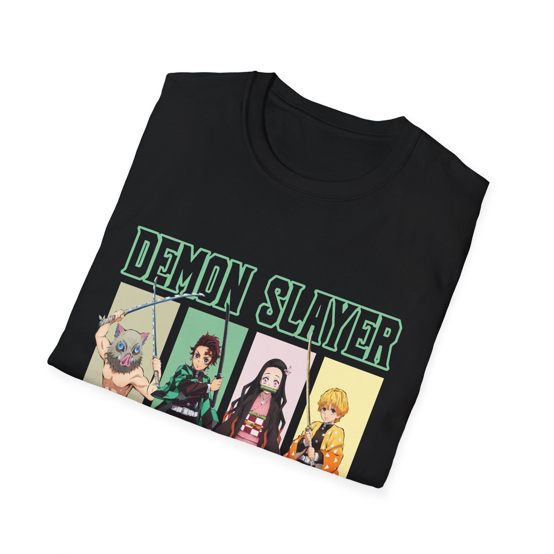 Demon Slayer Unisex T-Shirt, Anime Fan Shirt, Casual Wear, Gift for Otaku, Streetwear Style, Graphic Tee