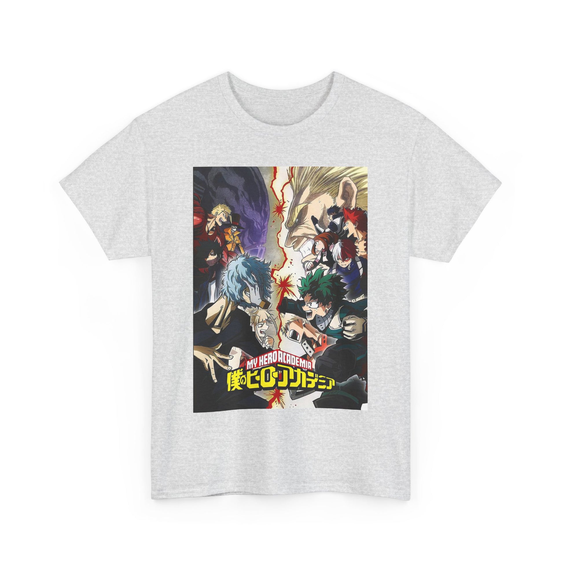 Anime-Inspired Unisex Heavy Cotton Tee | Perfect Gift for Fans, Casual Wear, Street Style, Holiday Gifts, Graphic Tee, Manga Merch