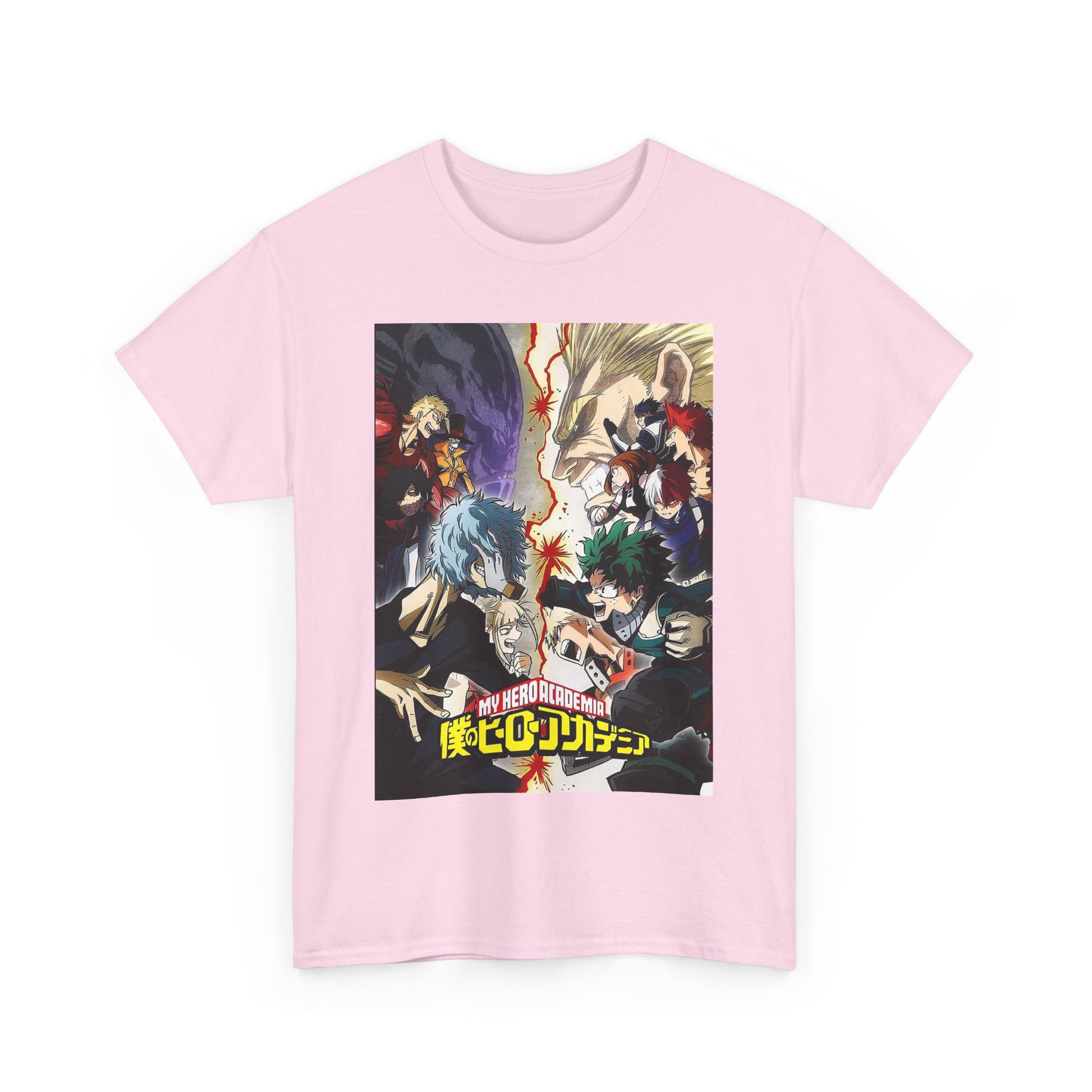 Anime-Inspired Unisex Heavy Cotton Tee | Perfect Gift for Fans, Casual Wear, Street Style, Holiday Gifts, Graphic Tee, Manga Merch