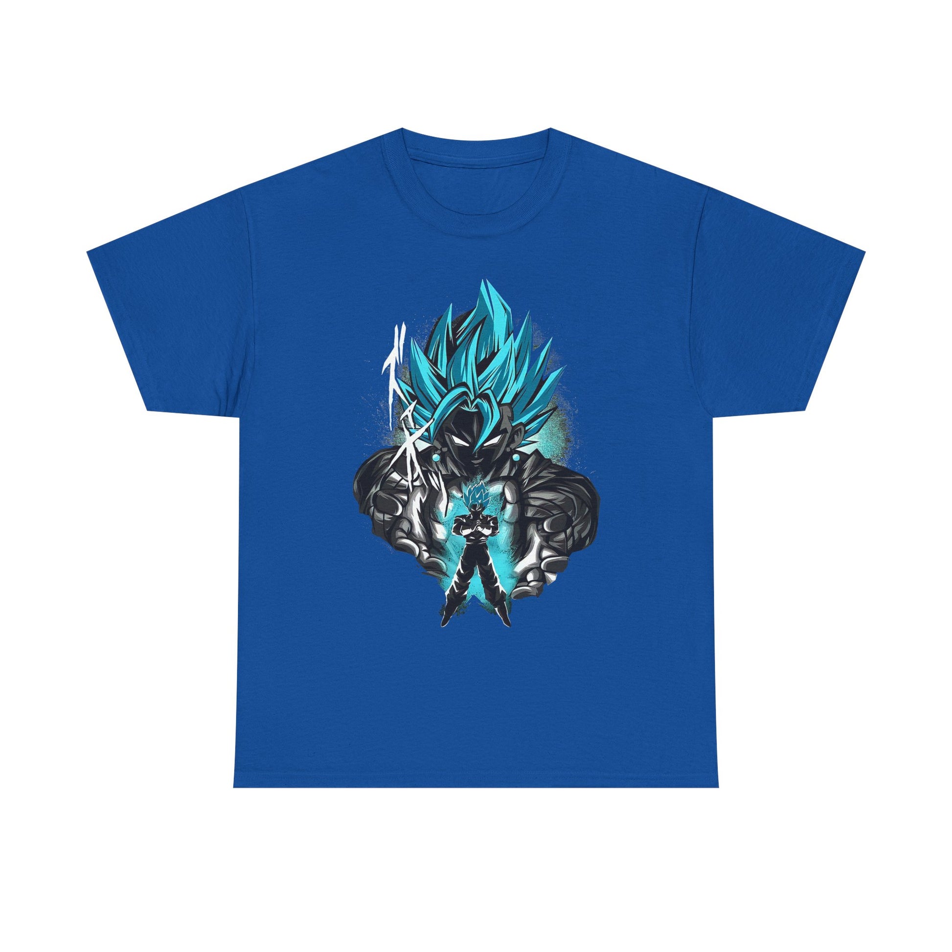 Super Saiyan Inspired Unisex Heavy Cotton Tee, Dragon Ball Z Shirt, Anime Fan Gift, Casual T-Shirt, Graphic Tee, Comic Con Apparel