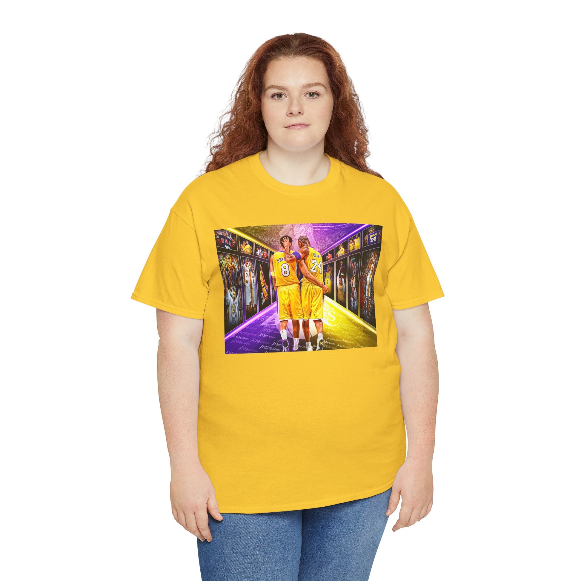 Kobe Bryant Tribute Tee, Unisex Cotton T-Shirt, Basketball Fan Shirt, Sports Apparel, Gift for Sports Lovers, Commemorative Tee