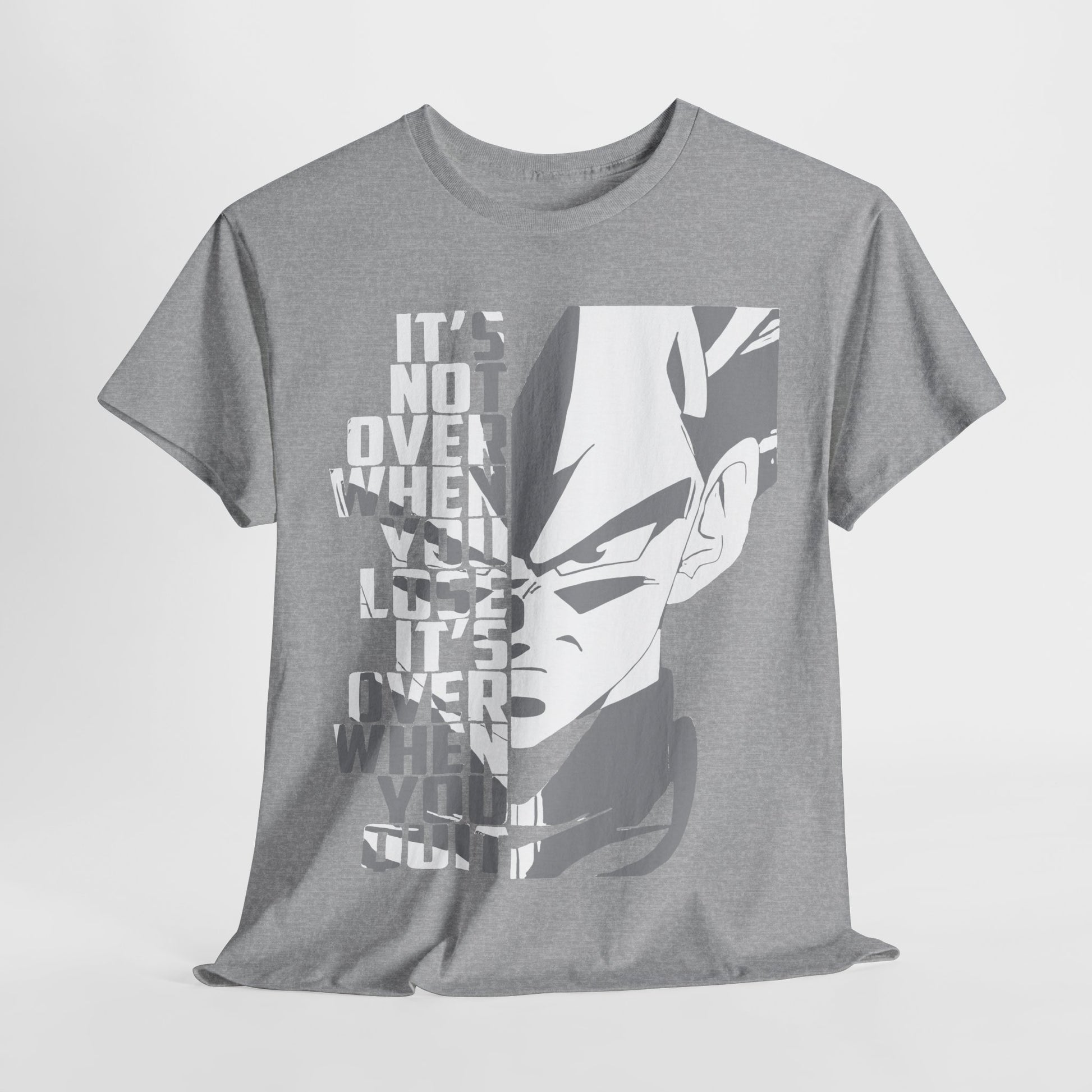 Motivational  Dragon Ball Z Graphic Tee, Unisex Cotton T-Shirt, Workout Shirt, Anime Merchandise, Casual Wear, Gift for Him/Her