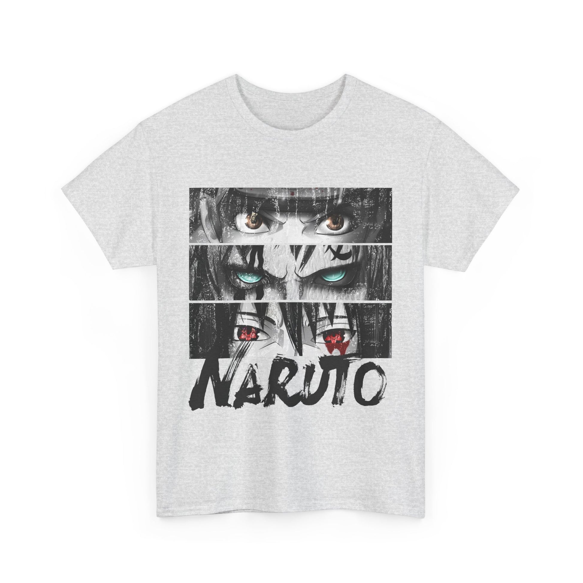 Naruto Unisex Heavy Cotton Tee, Anime Shirt, Geek Wear, Manga Gift, Cosplay Tee, Casual Fashion