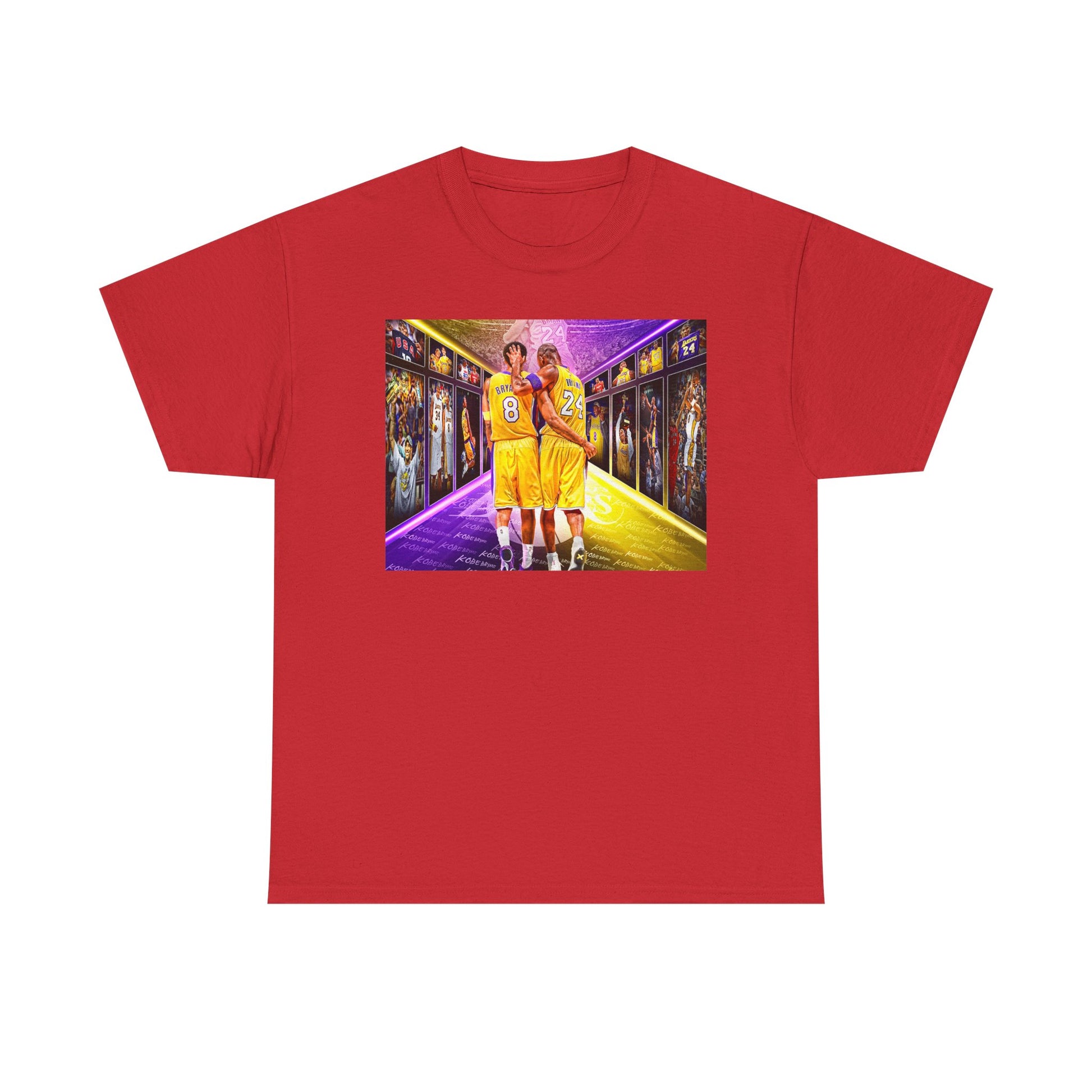 Kobe Bryant Vibrant Basketball Tee - Unisex Cotton Shirt for Sports Fans, Athletes, Gift Idea, Streetwear, Casual Wear