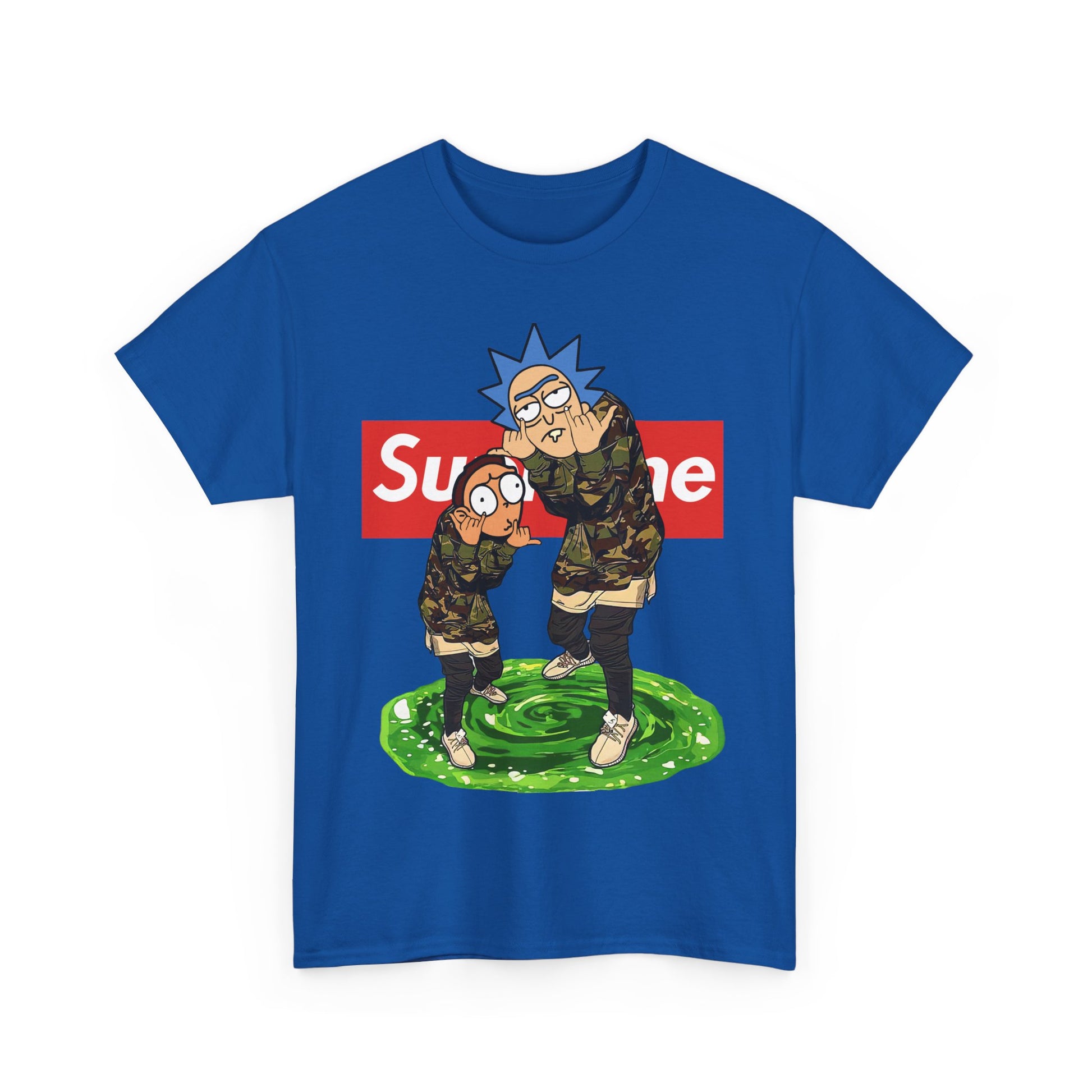 Unisex Cartoon Tee, Streetwear T-Shirt, Unique Graphic Tee, Summer Casual Wear, Trendy Gift for Fans, Fashionable Everyday Top