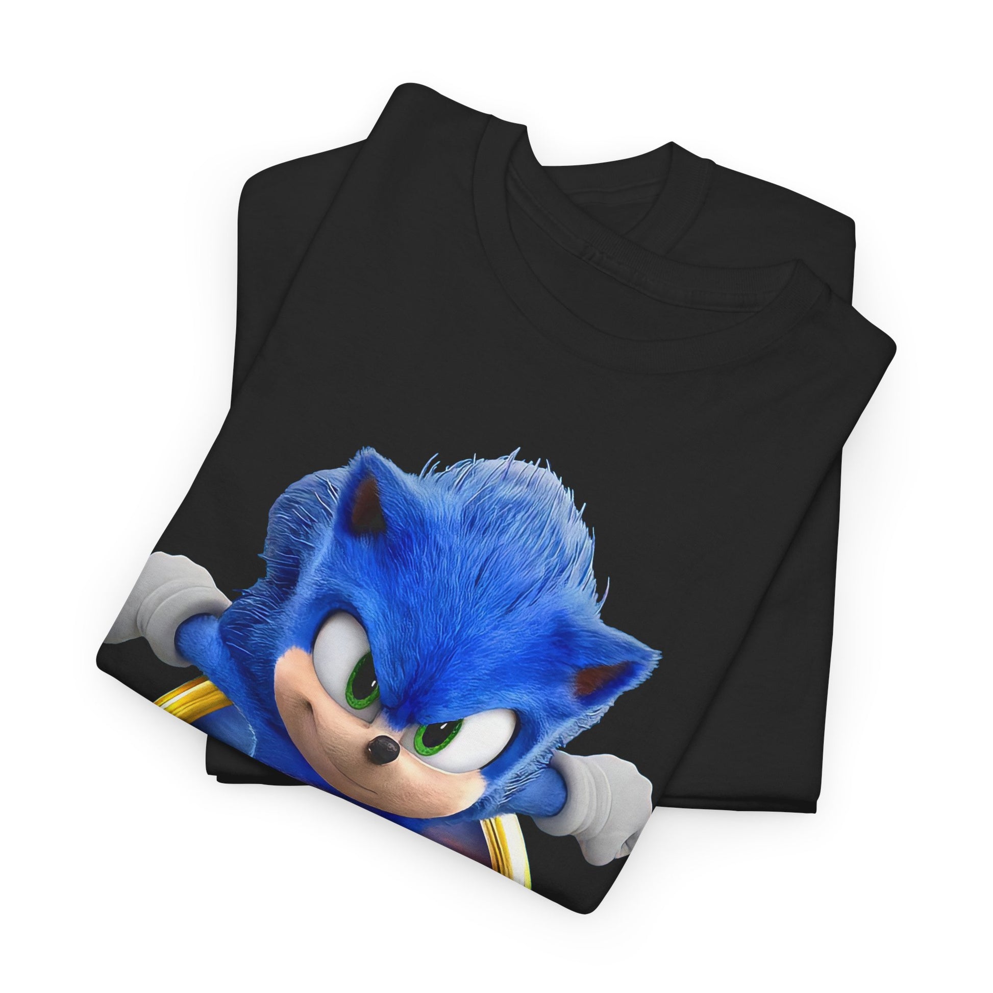 Sonic Adventure Unisex Cotton Tee, Retro Gaming Shirt, Casual T-Shirt, Gift for Gamers, Video Game Merchandise