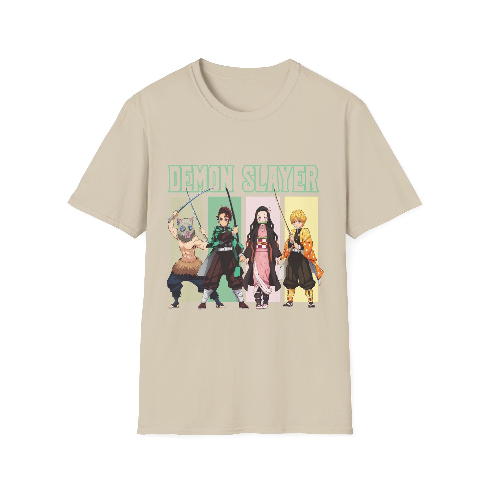 Demon Slayer Unisex T-Shirt, Anime Fan Shirt, Casual Wear, Gift for Otaku, Streetwear Style, Graphic Tee
