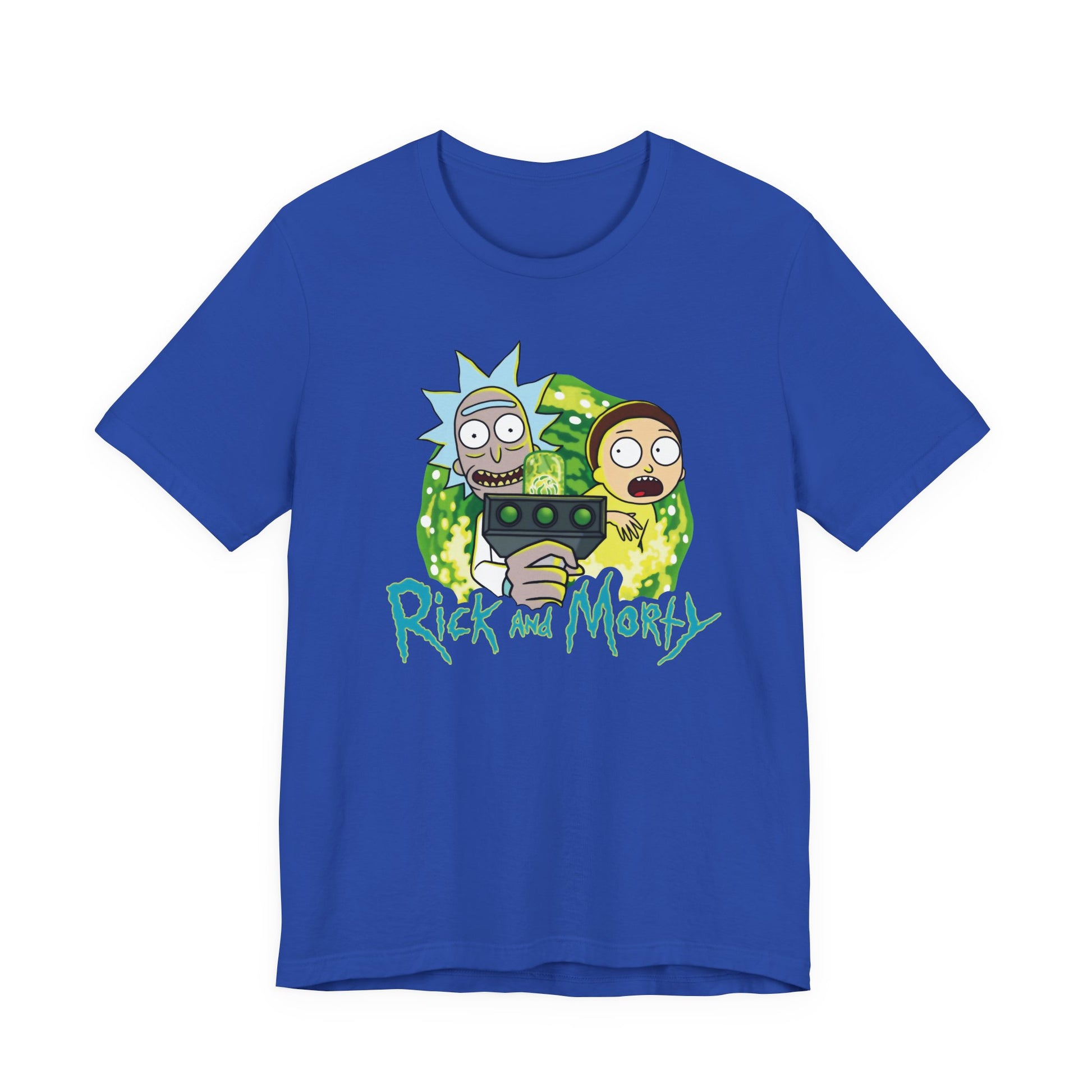 Rick and Morty Inspired Unisex T-Shirt - Fun Graphic Tee, Gift for Fans, Casual Wear, Cartoon Enthusiasts, Unique Gift
