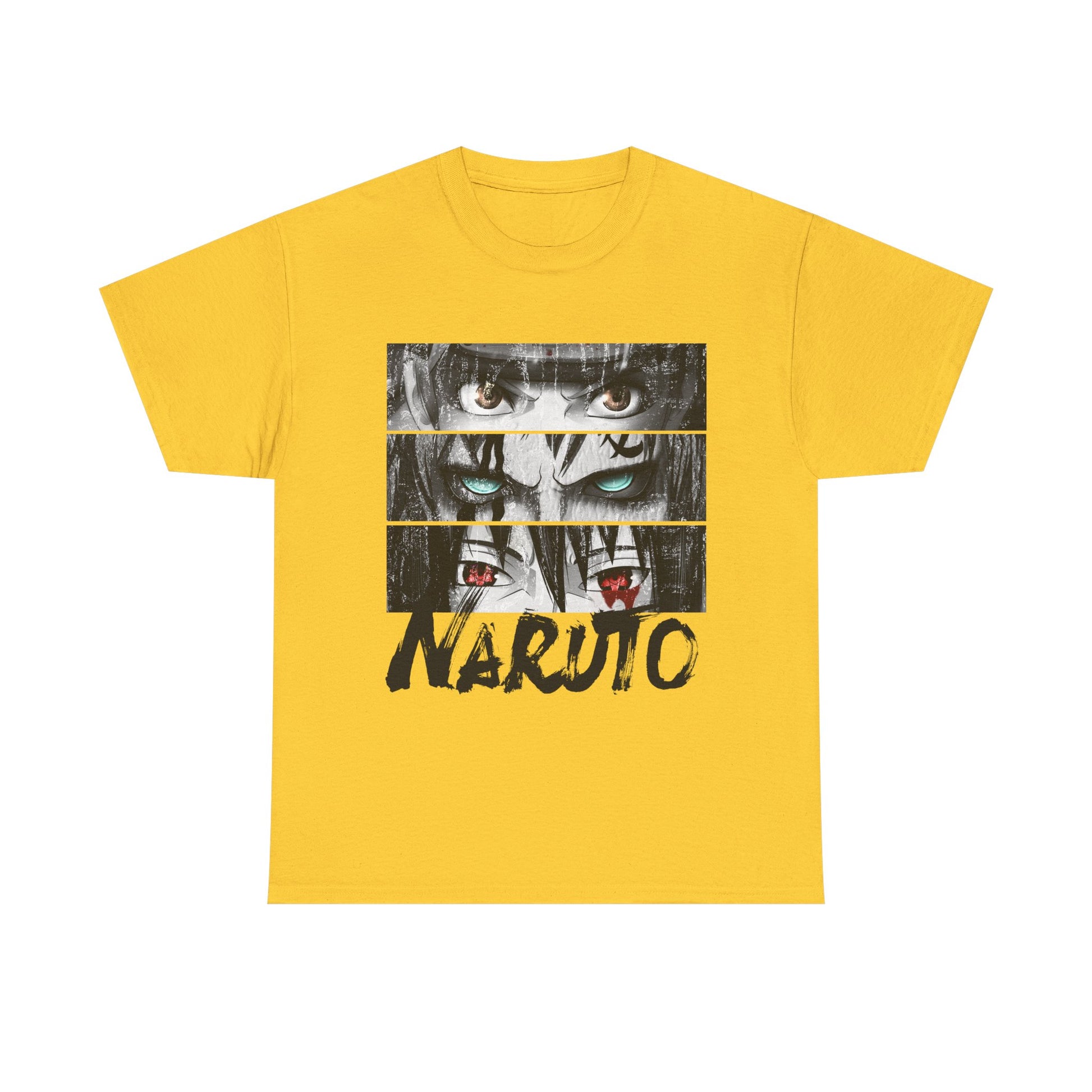 Naruto Unisex Heavy Cotton Tee, Anime Shirt, Geek Wear, Manga Gift, Cosplay Tee, Casual Fashion