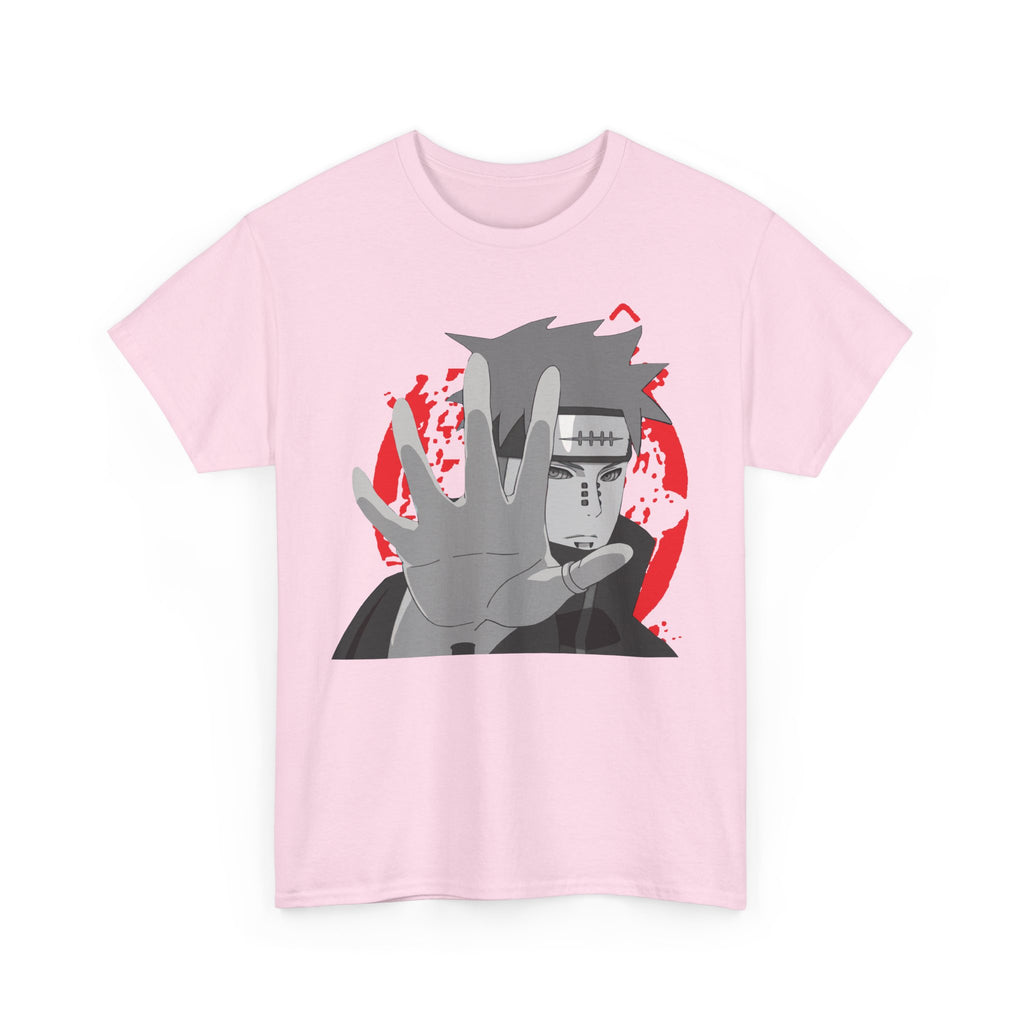 Naruto-Inspired Unisex Heavy Cotton Tee, Casual Anime Shirt, Gift for Fans, Streetwear, Graphic Tee