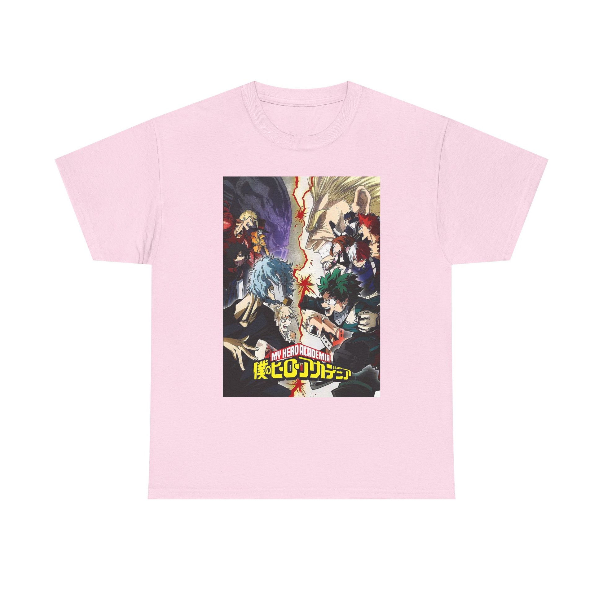 Anime-Inspired Unisex Heavy Cotton Tee | Perfect Gift for Fans, Casual Wear, Street Style, Holiday Gifts, Graphic Tee, Manga Merch