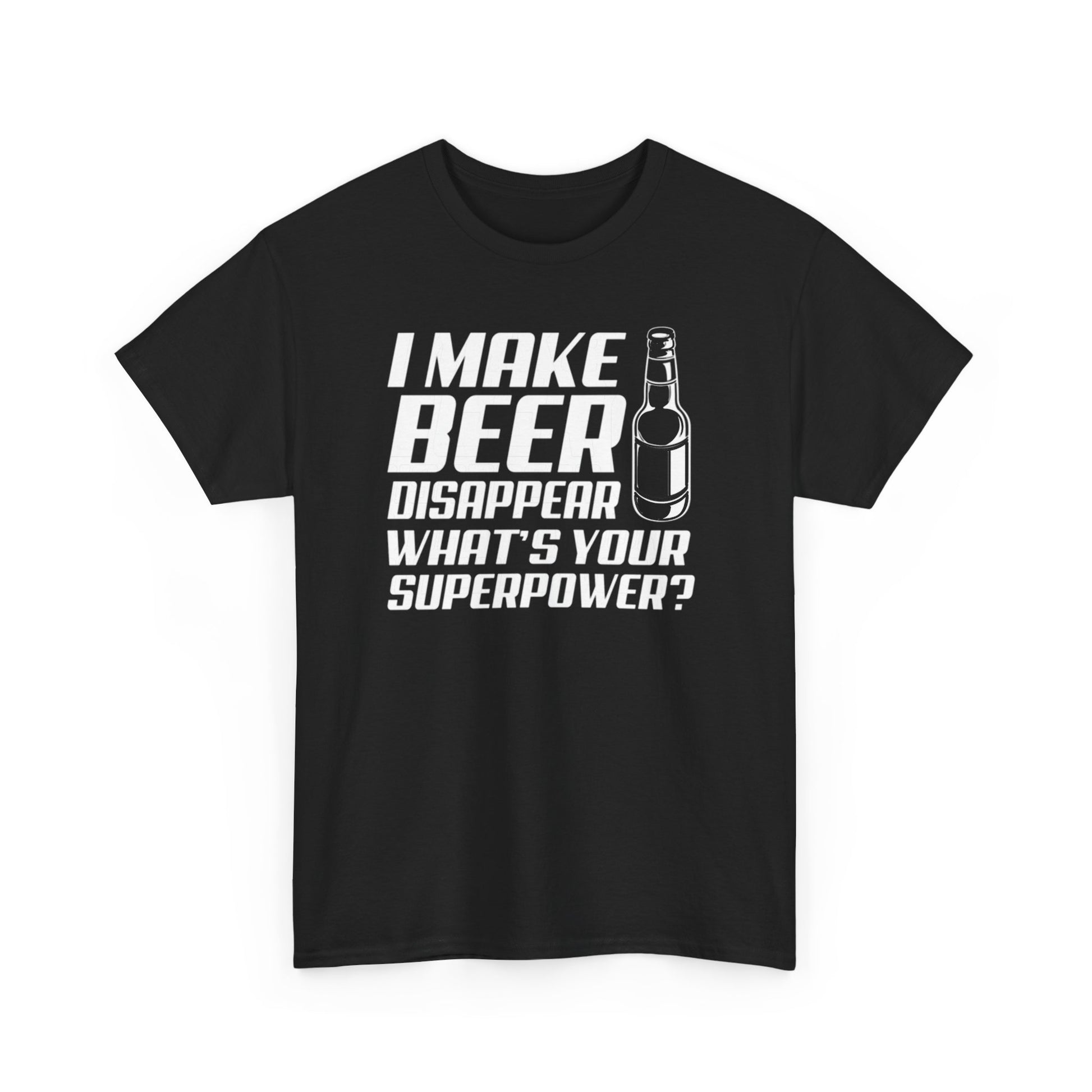 Beer Enthusiast Unisex Heavy Cotton Tee - Perfect Gift for Beer Lovers, Barbecues, Birthdays, Casual Outings, Hilarious Humor Shirt