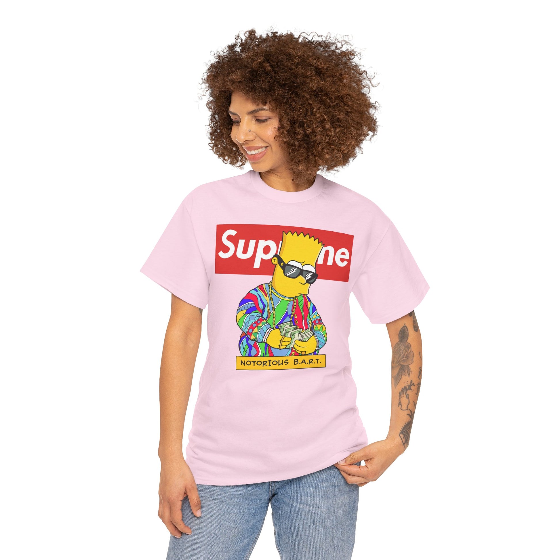 Supreme Bart Graphic Tee, Vintage Style Unisex T-Shirt, Streetwear Apparel, Cool Casual Shirt, Gift for Fans