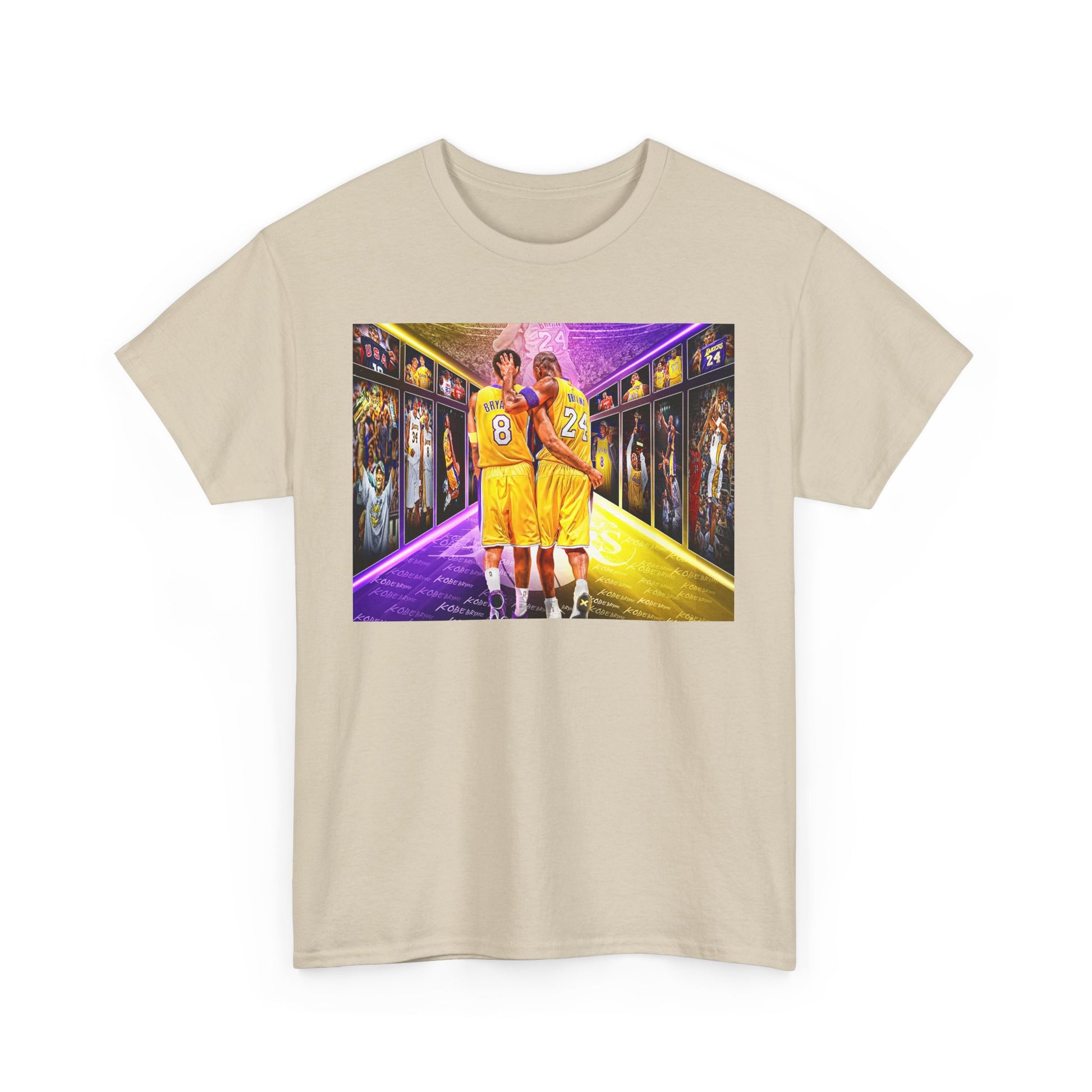 Kobe Bryant Vibrant Basketball Tee - Unisex Cotton Shirt for Sports Fans, Athletes, Gift Idea, Streetwear, Casual Wear