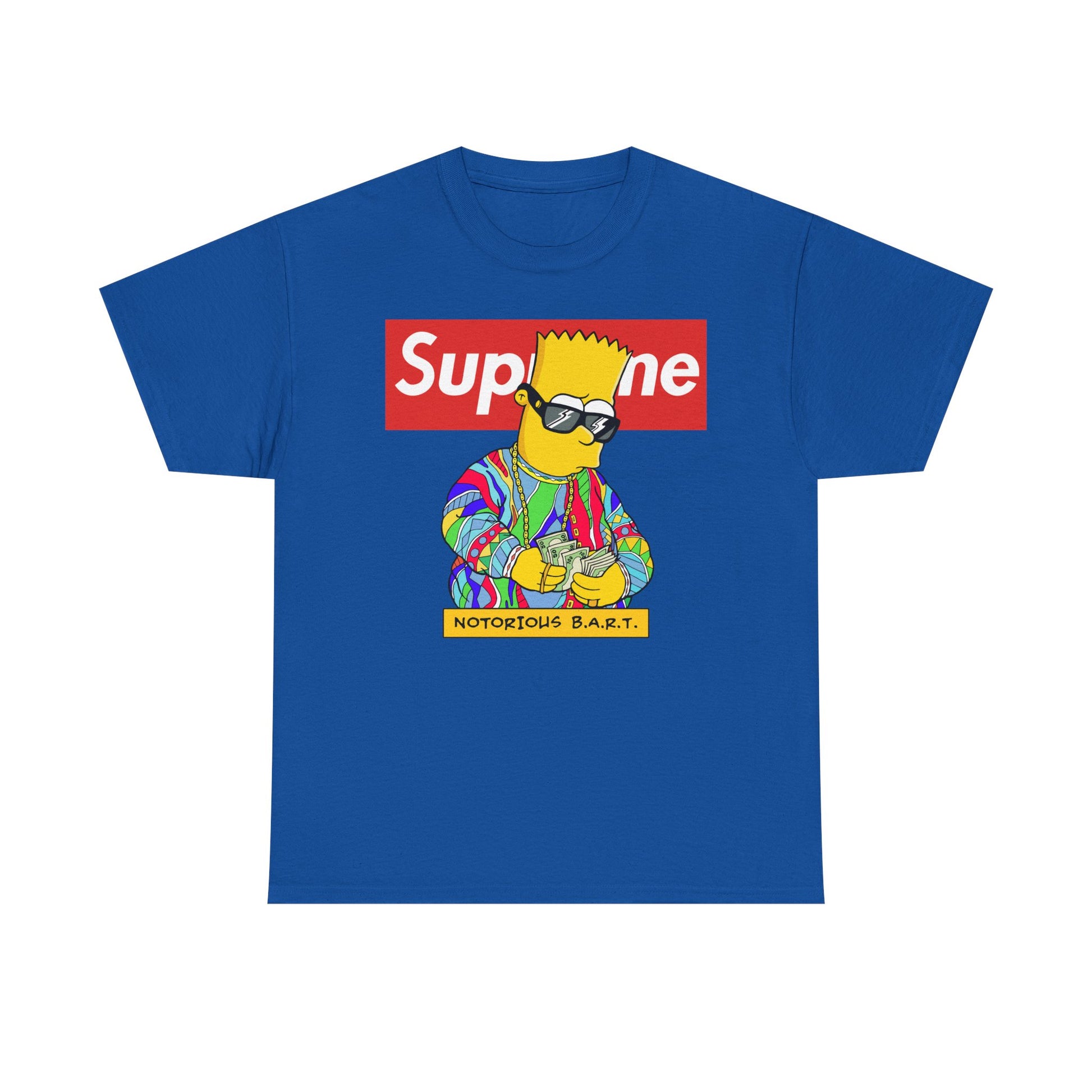 Supreme Bart Graphic Tee, Vintage Style Unisex T-Shirt, Streetwear Apparel, Cool Casual Shirt, Gift for Fans