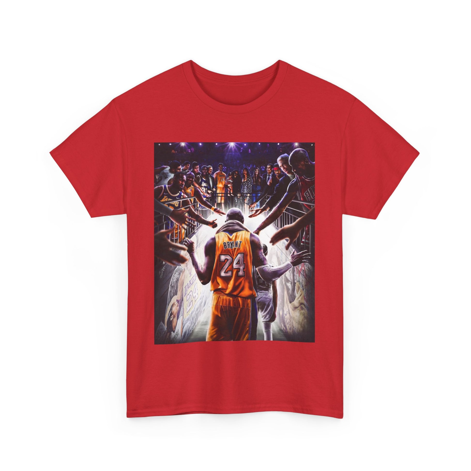 Kobe Unisex Heavy Cotton Tee, Basketball Lover Gift, Retro Sports Tee, Inspirational Quote Shirt, Unisex Graphic T-shirt