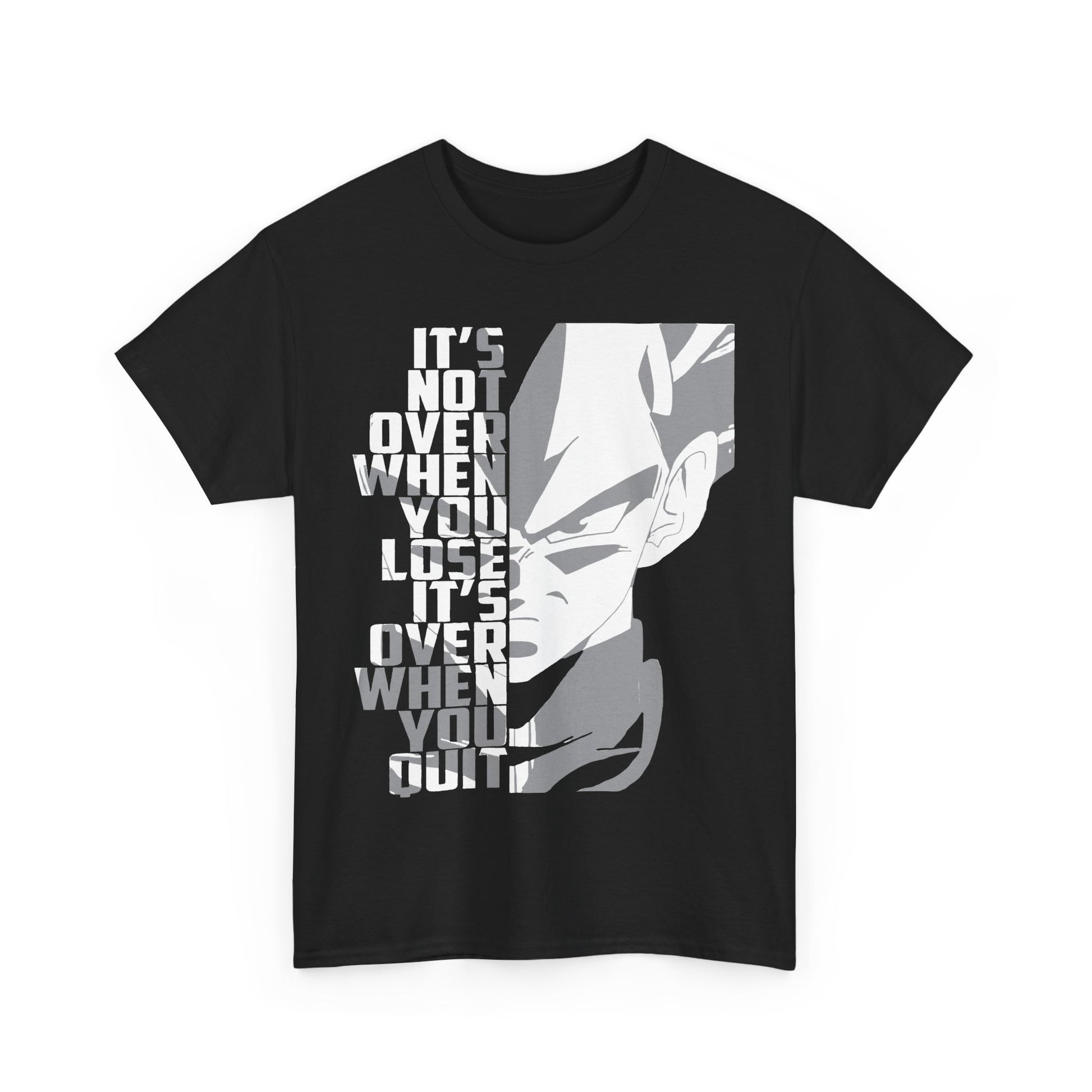 Motivational  Dragon Ball Z Graphic Tee, Unisex Cotton T-Shirt, Workout Shirt, Anime Merchandise, Casual Wear, Gift for Him/Her