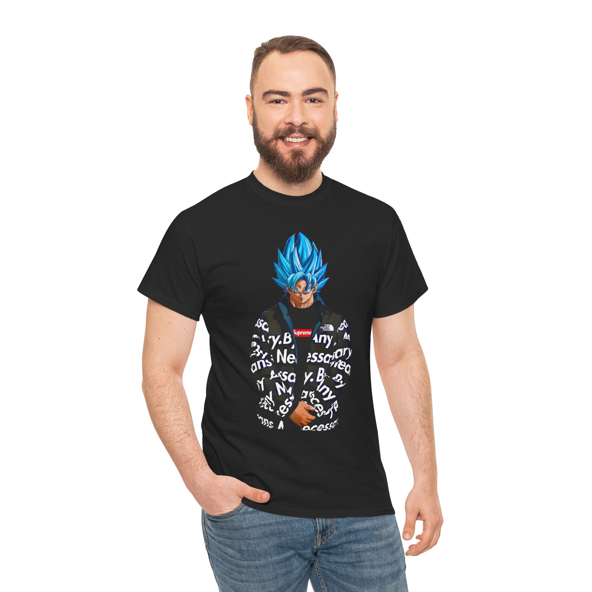 Stylish Graphic Tee for Anime Fans, Unisex Cotton T-Shirt, Gift for Otaku, Casual Wear, Fun Anime Merchandise
