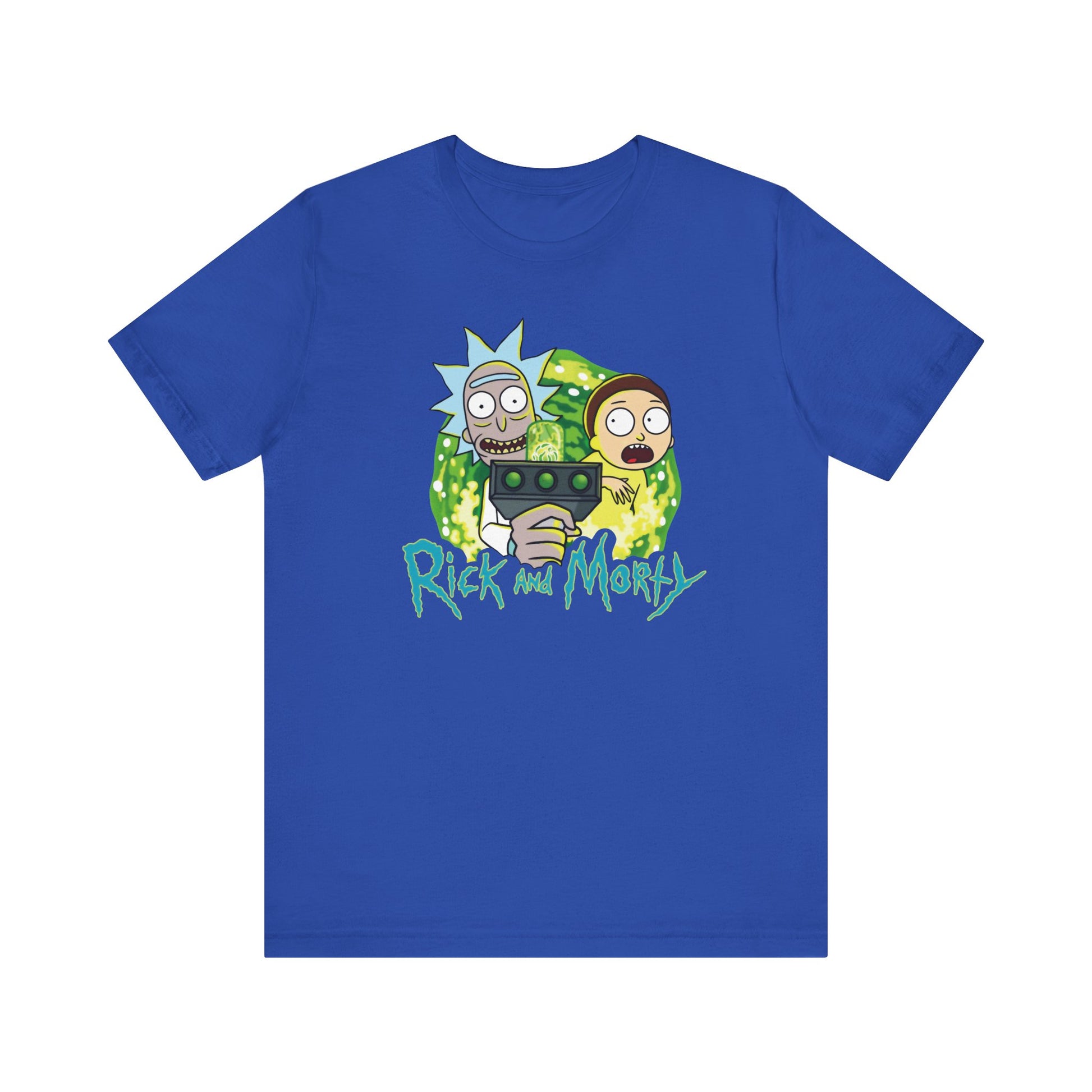 Rick and Morty Inspired Unisex T-Shirt - Fun Graphic Tee, Gift for Fans, Casual Wear, Cartoon Enthusiasts, Unique Gift