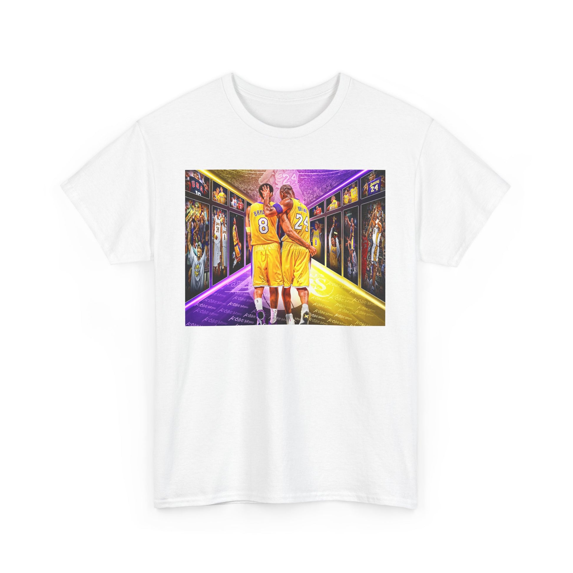 Kobe Bryant Vibrant Basketball Tee - Unisex Cotton Shirt for Sports Fans, Athletes, Gift Idea, Streetwear, Casual Wear