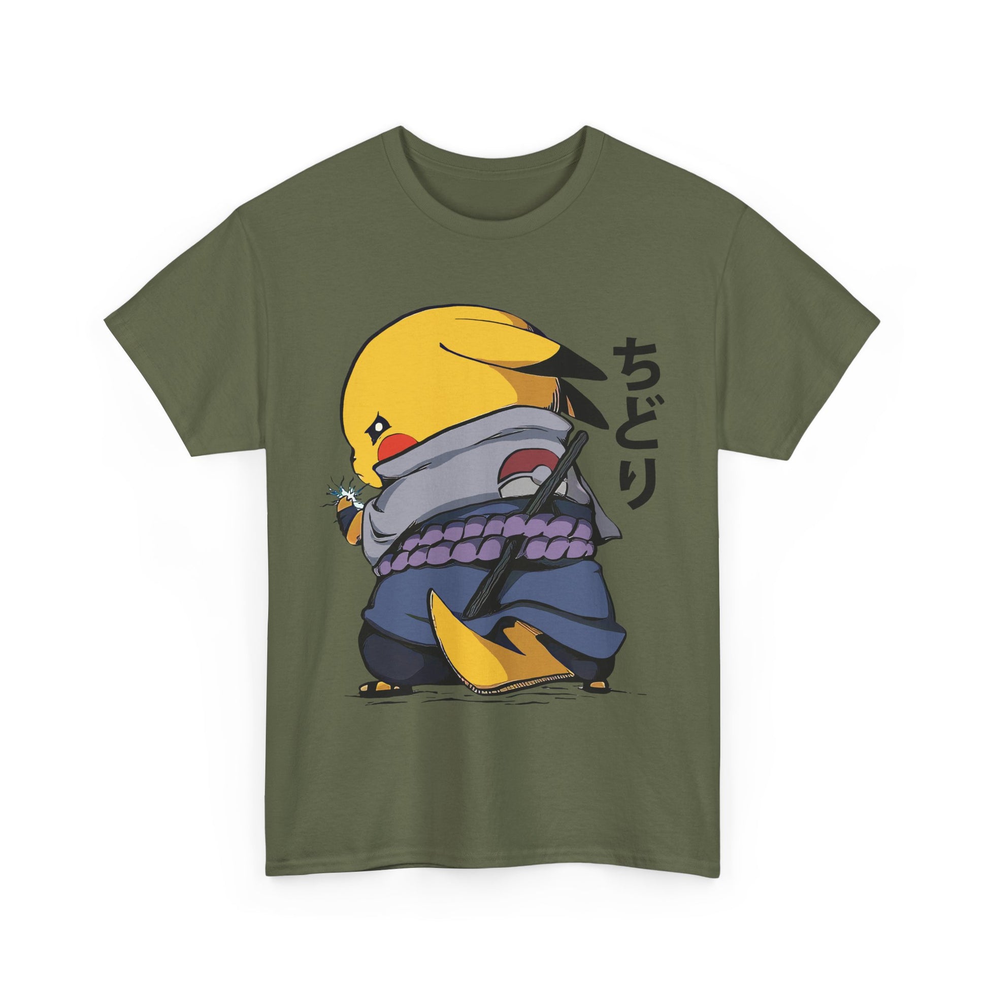 Pikachu Unisex Heavy Cotton Tee
