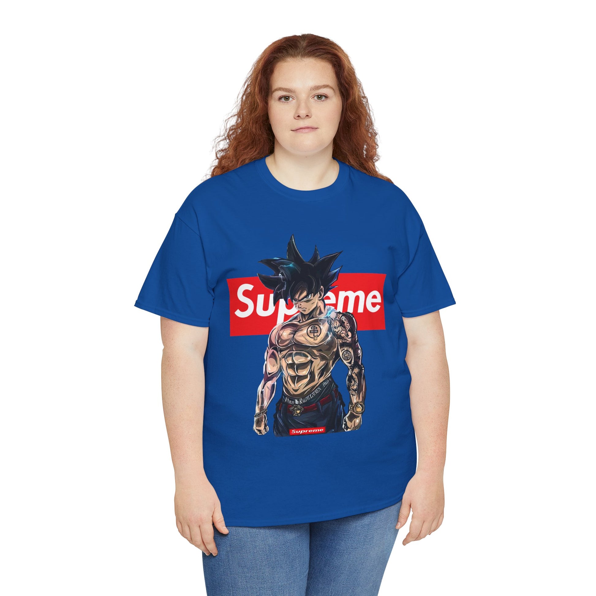 Anime-Inspired Graphic Tee, Unisex Heavy Cotton T-Shirt for Fans, Streetwear Style, Perfect Gift for Anime Lovers, Casual Everyday Wear