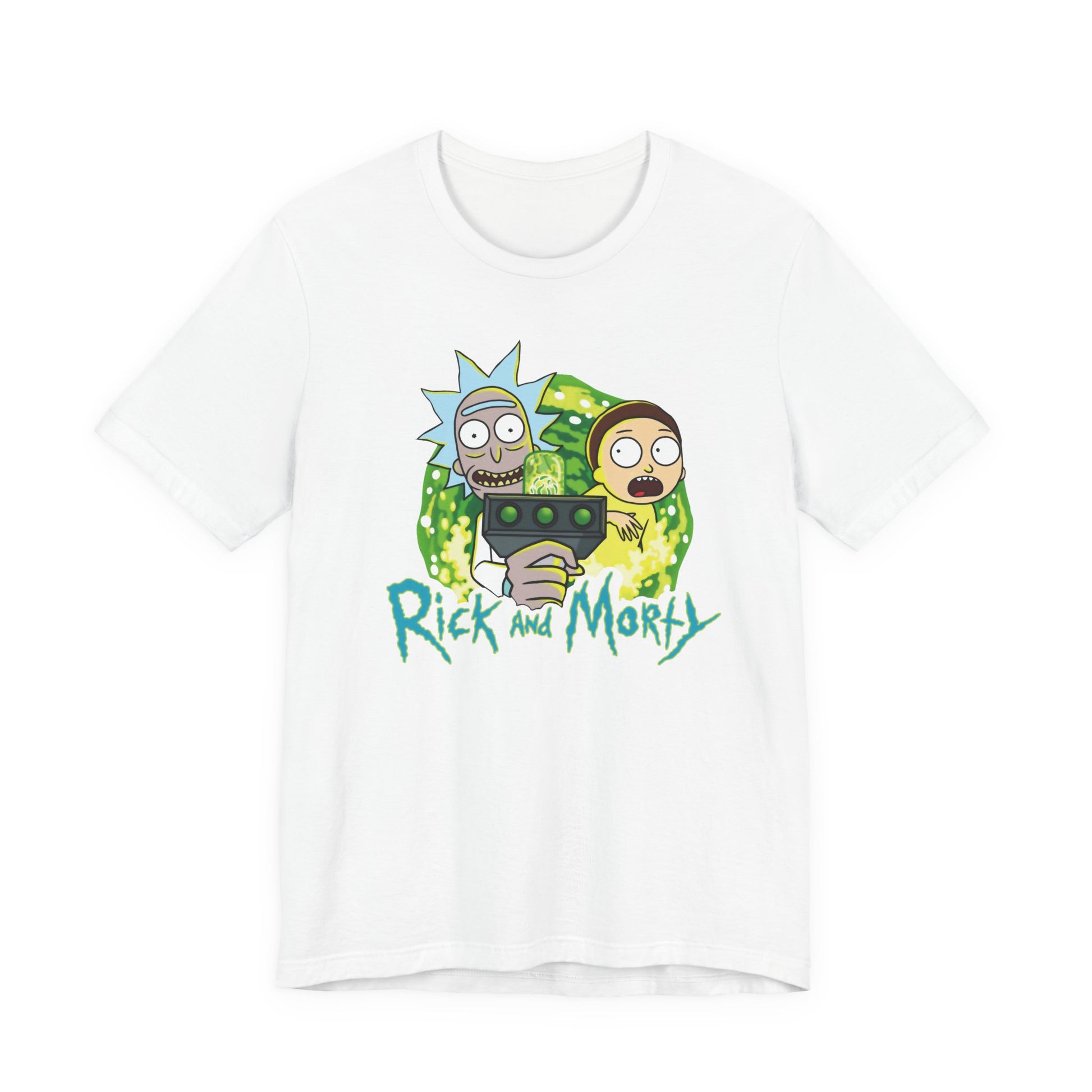 Rick and Morty Inspired Unisex T-Shirt - Fun Graphic Tee, Gift for Fans, Casual Wear, Cartoon Enthusiasts, Unique Gift