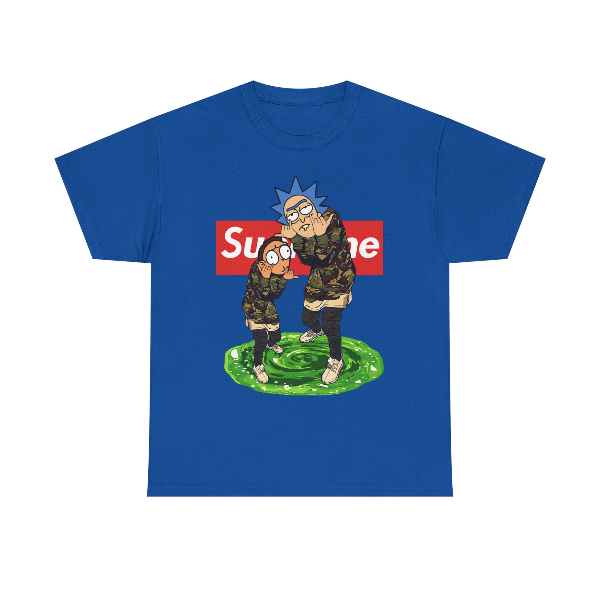 Unisex Cartoon Tee, Streetwear T-Shirt, Unique Graphic Tee, Summer Casual Wear, Trendy Gift for Fans, Fashionable Everyday Top