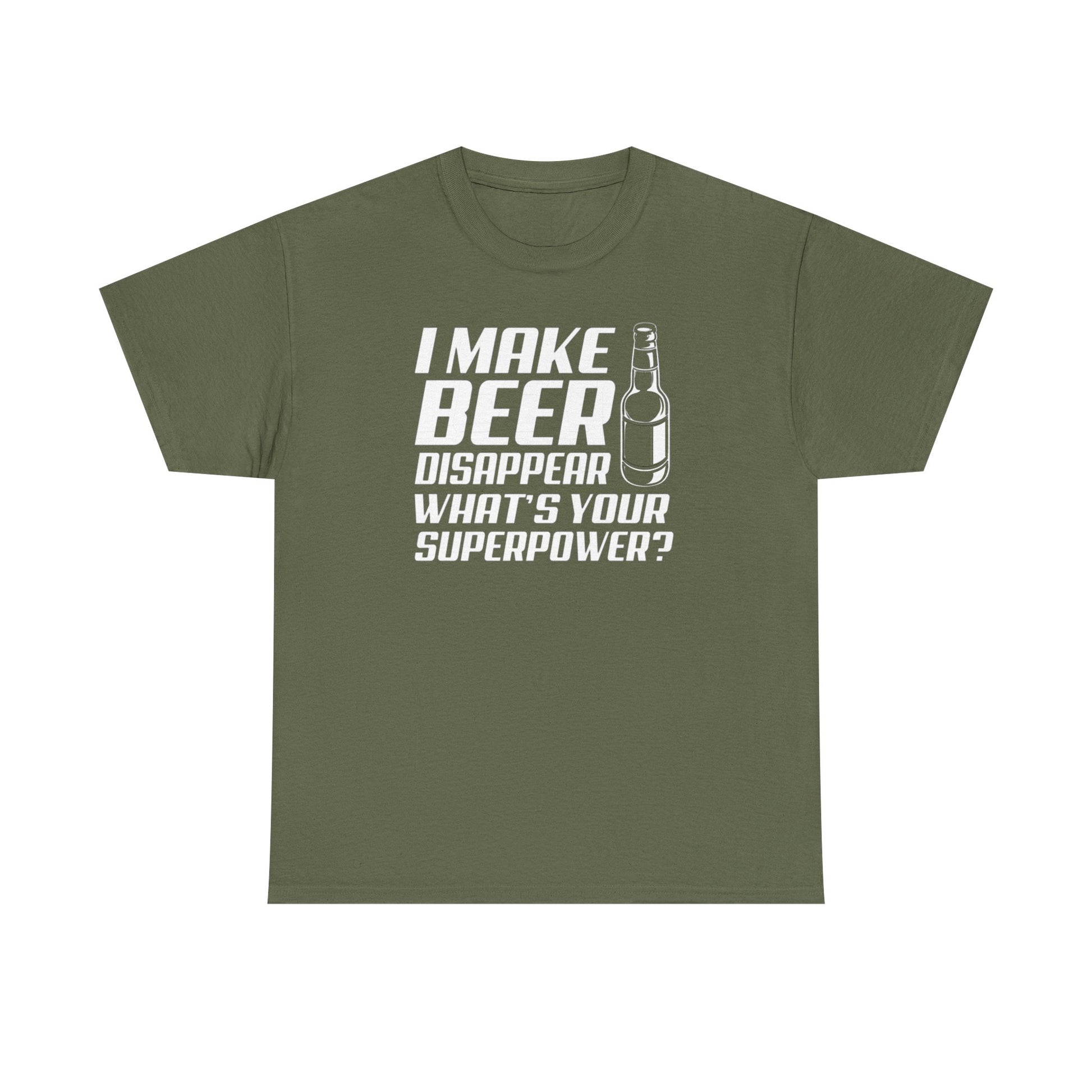 Beer Enthusiast Unisex Heavy Cotton Tee - Perfect Gift for Beer Lovers, Barbecues, Birthdays, Casual Outings, Hilarious Humor Shirt
