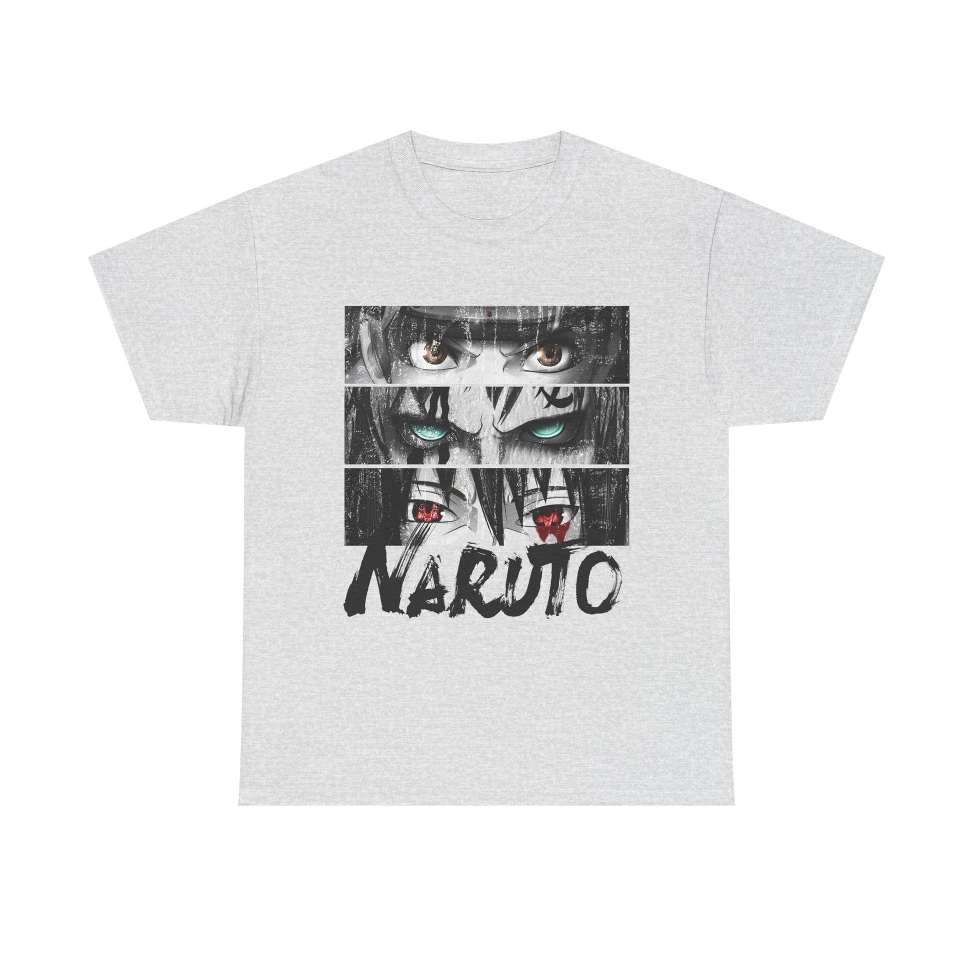 Naruto Unisex Heavy Cotton Tee, Anime Shirt, Geek Wear, Manga Gift, Cosplay Tee, Casual Fashion