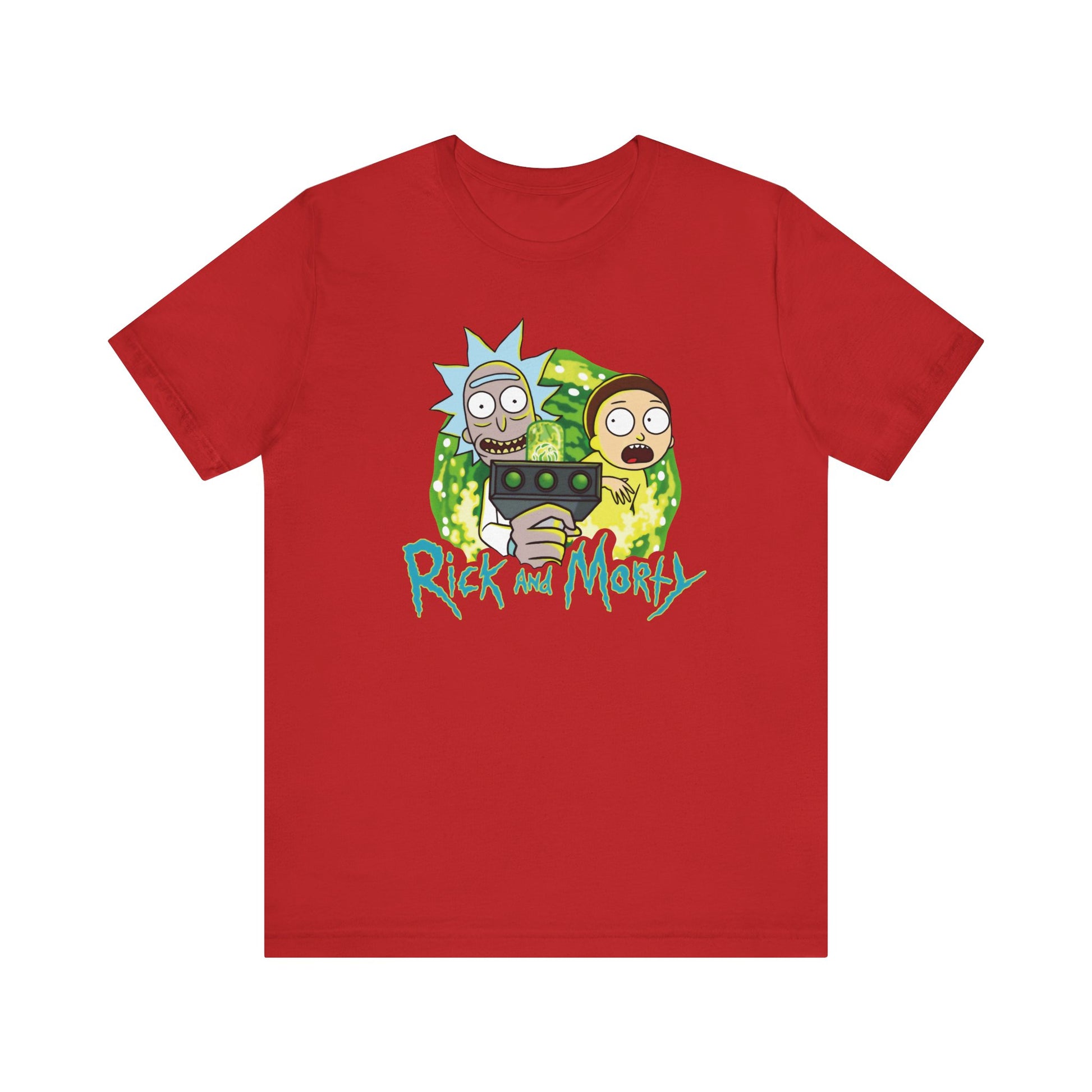 Rick and Morty Inspired Unisex T-Shirt - Fun Graphic Tee, Gift for Fans, Casual Wear, Cartoon Enthusiasts, Unique Gift