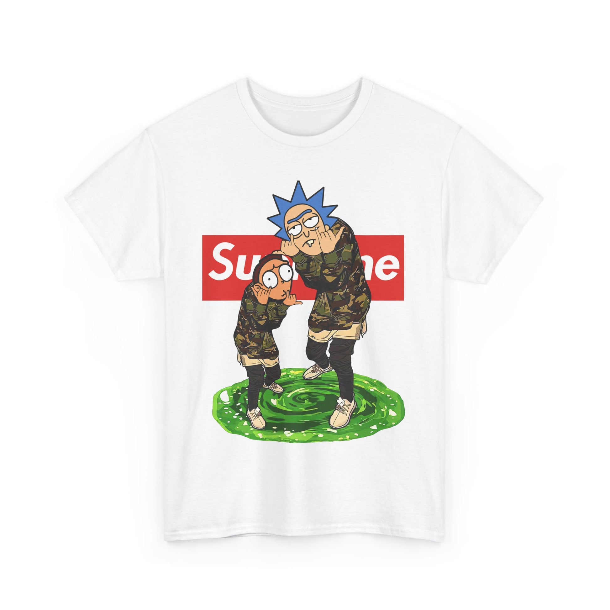 Unisex Cartoon Tee, Streetwear T-Shirt, Unique Graphic Tee, Summer Casual Wear, Trendy Gift for Fans, Fashionable Everyday Top