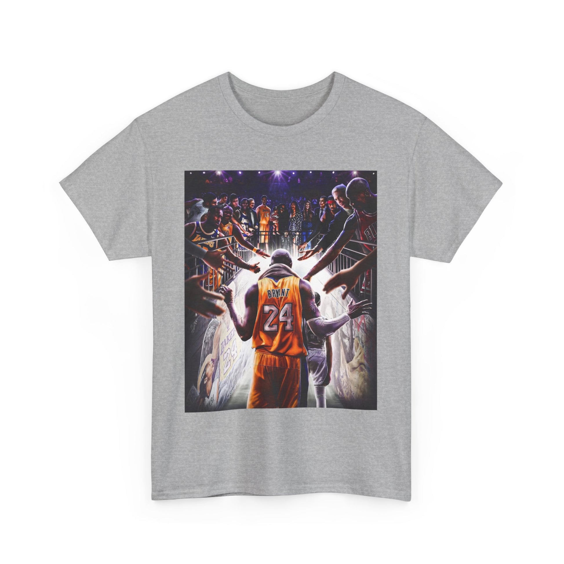 Kobe Unisex Heavy Cotton Tee, Basketball Lover Gift, Retro Sports Tee, Inspirational Quote Shirt, Unisex Graphic T-shirt