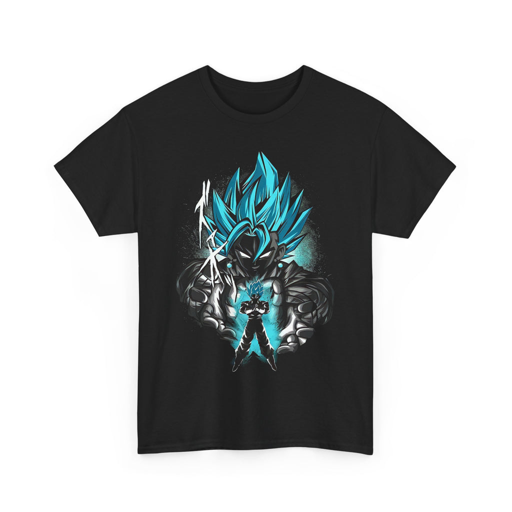 Super Saiyan Inspired Unisex Heavy Cotton Tee, Dragon Ball Z Shirt, Anime Fan Gift, Casual T-Shirt, Graphic Tee, Comic Con Apparel