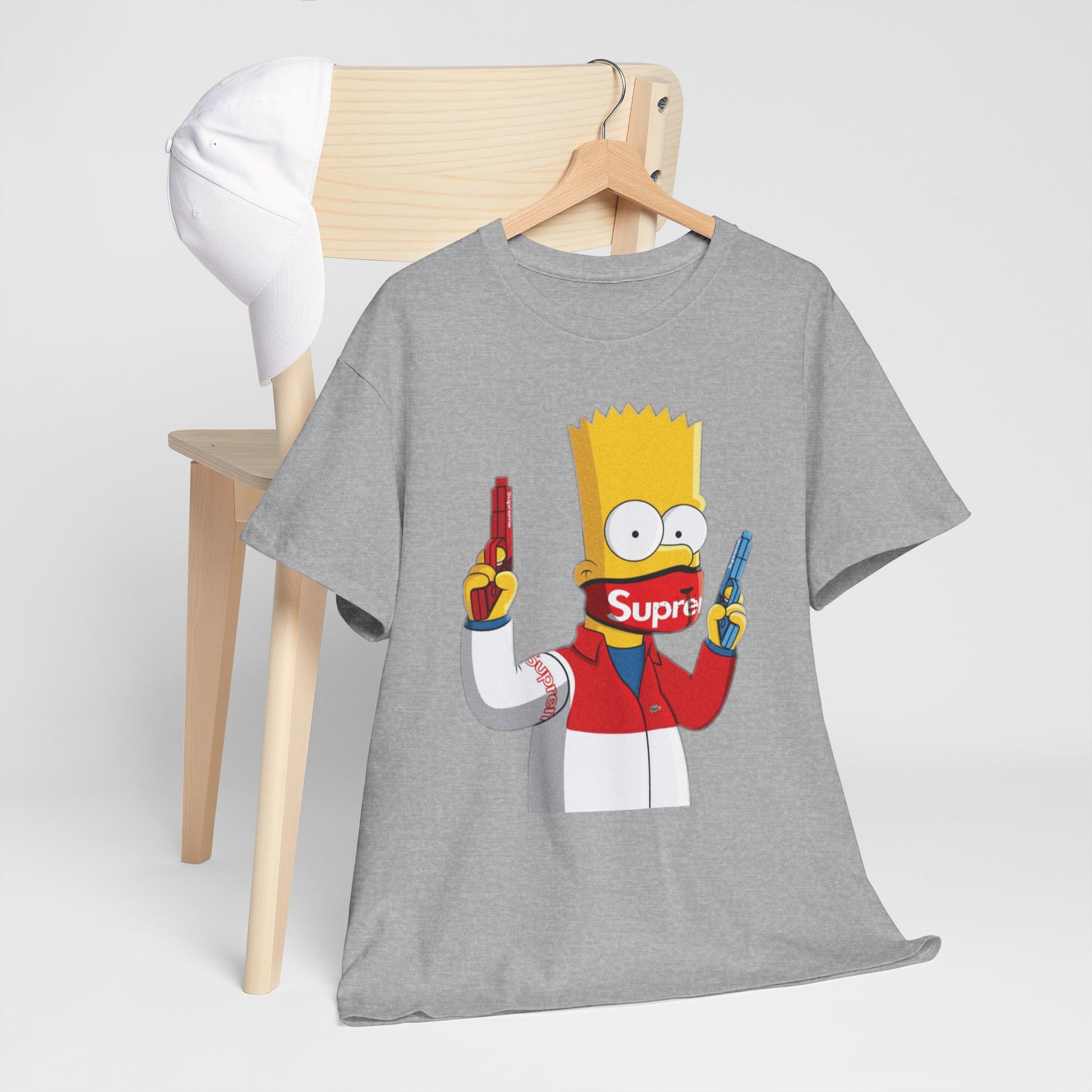Bart Simpson Tee with Unconventional Vibe, Perfect for Streetwear Lovers, Unique Gift for Birthdays, Everyday Comfort, Youthful Style