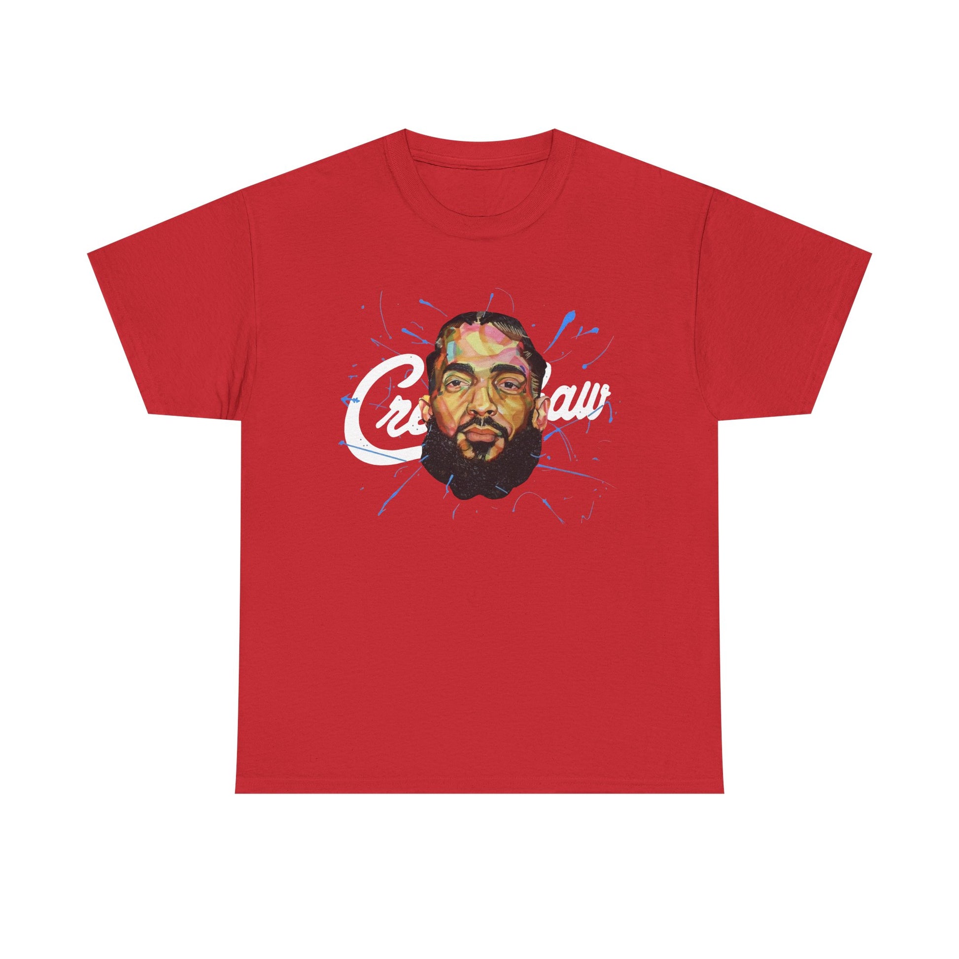 Nipsey Hussle Unisex Heavy Cotton Tee with Artistic Graphic Design, Casual Wear, Streetwear, Music Lover Gift, Everyday Comfort, Unique Fashion Statement