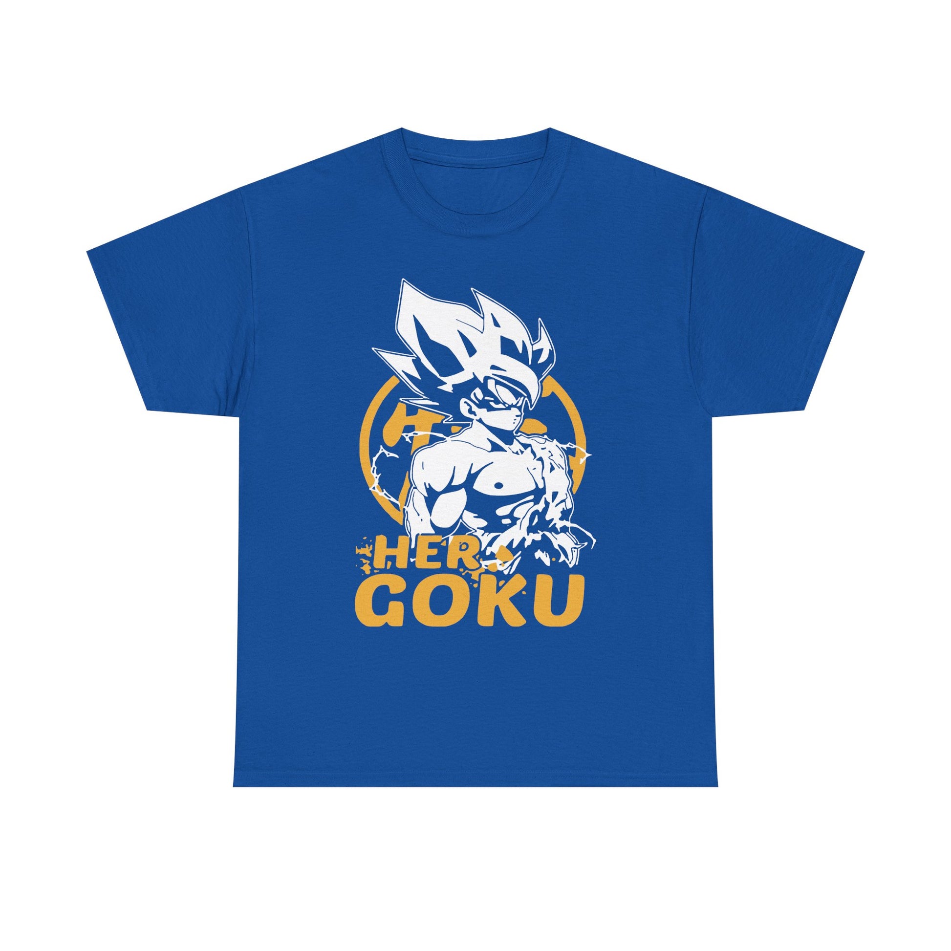 Her Goku Unisex Heavy Cotton Tee - Cool Anime Shirt, Perfect Gift for Fans, Casual Wear, Comfy Everyday Top, Great for Birthdays