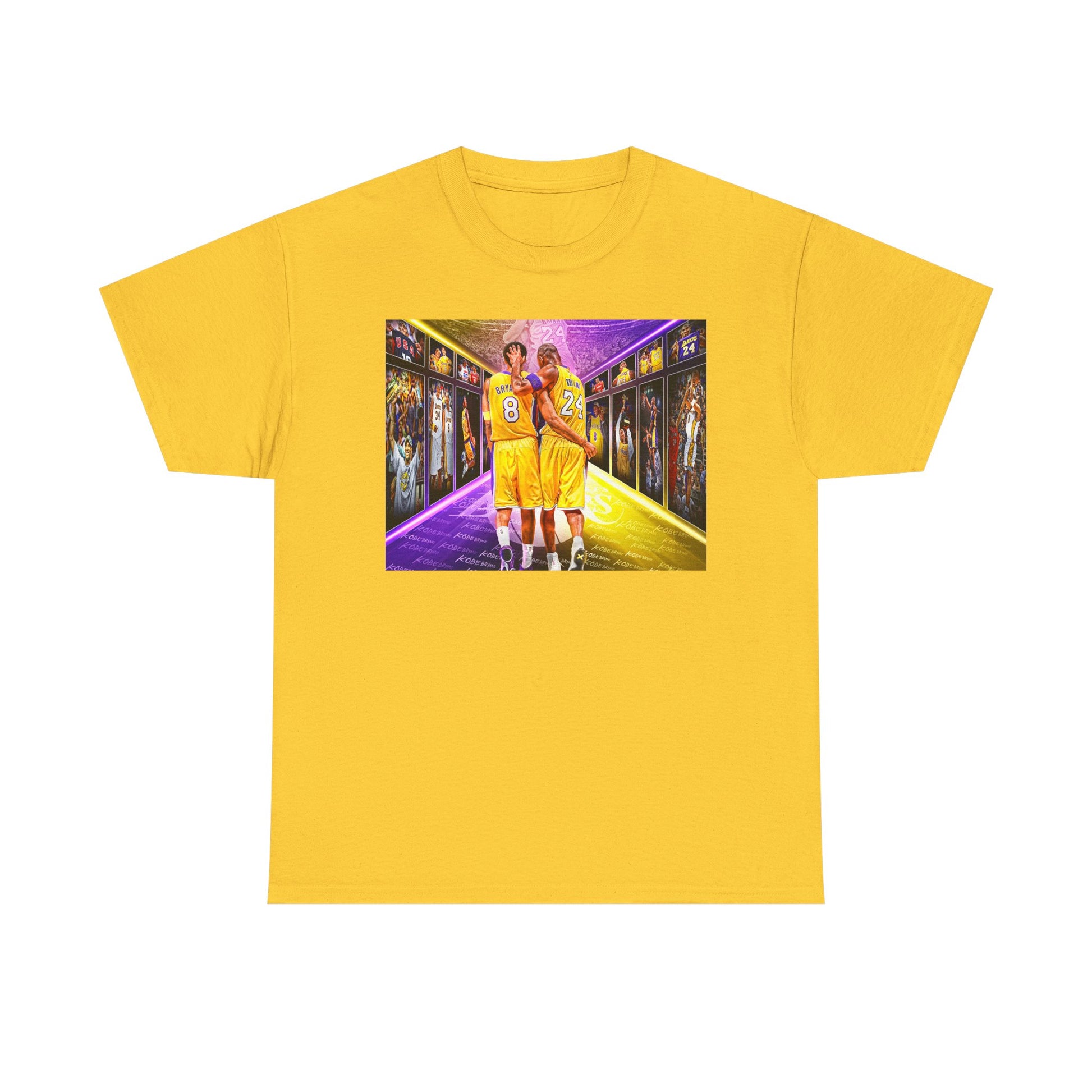 Kobe Bryant Vibrant Basketball Tee - Unisex Cotton Shirt for Sports Fans, Athletes, Gift Idea, Streetwear, Casual Wear