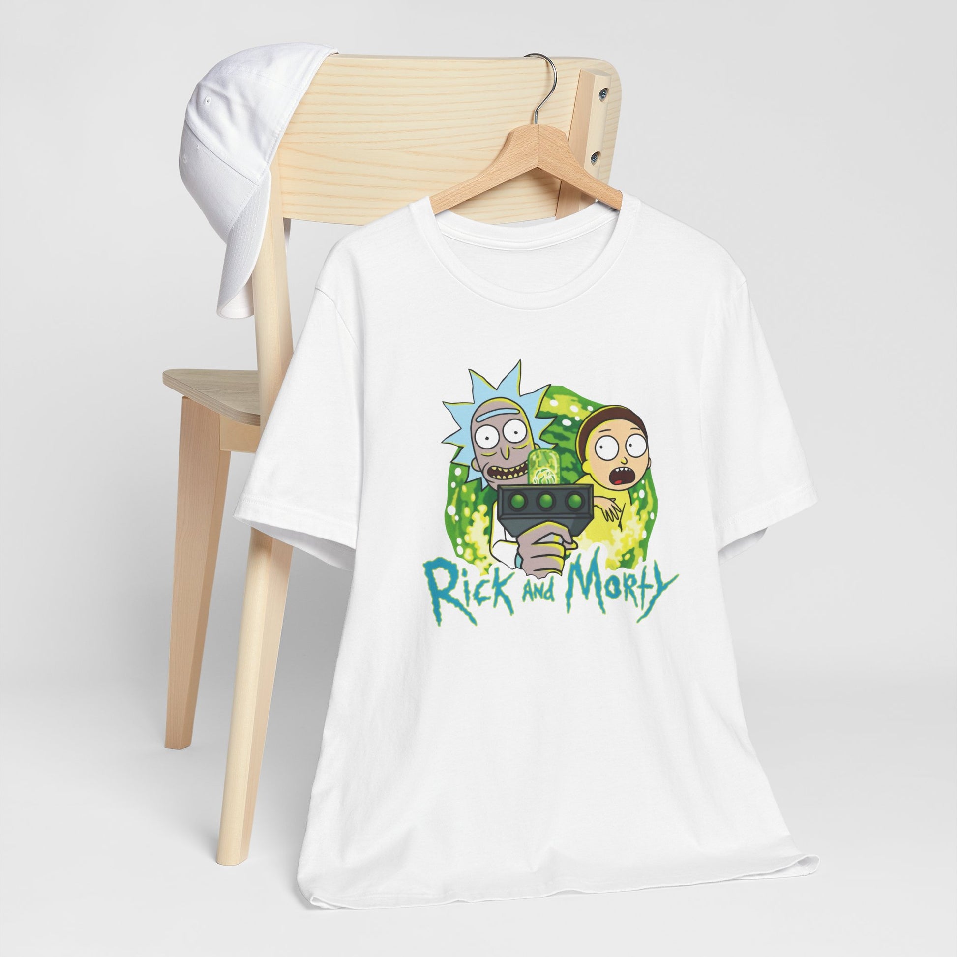 Rick and Morty Inspired Unisex T-Shirt - Fun Graphic Tee, Gift for Fans, Casual Wear, Cartoon Enthusiasts, Unique Gift