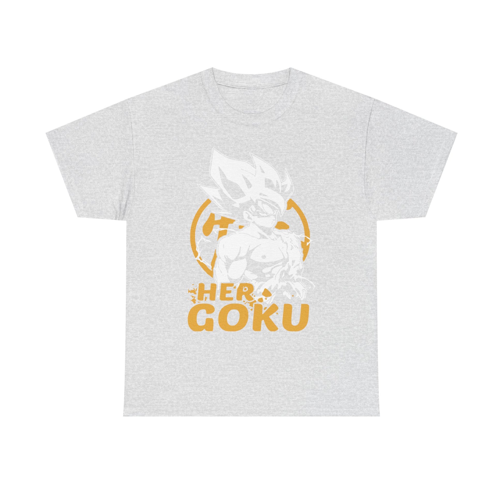 Her Goku Unisex Heavy Cotton Tee - Cool Anime Shirt, Perfect Gift for Fans, Casual Wear, Comfy Everyday Top, Great for Birthdays