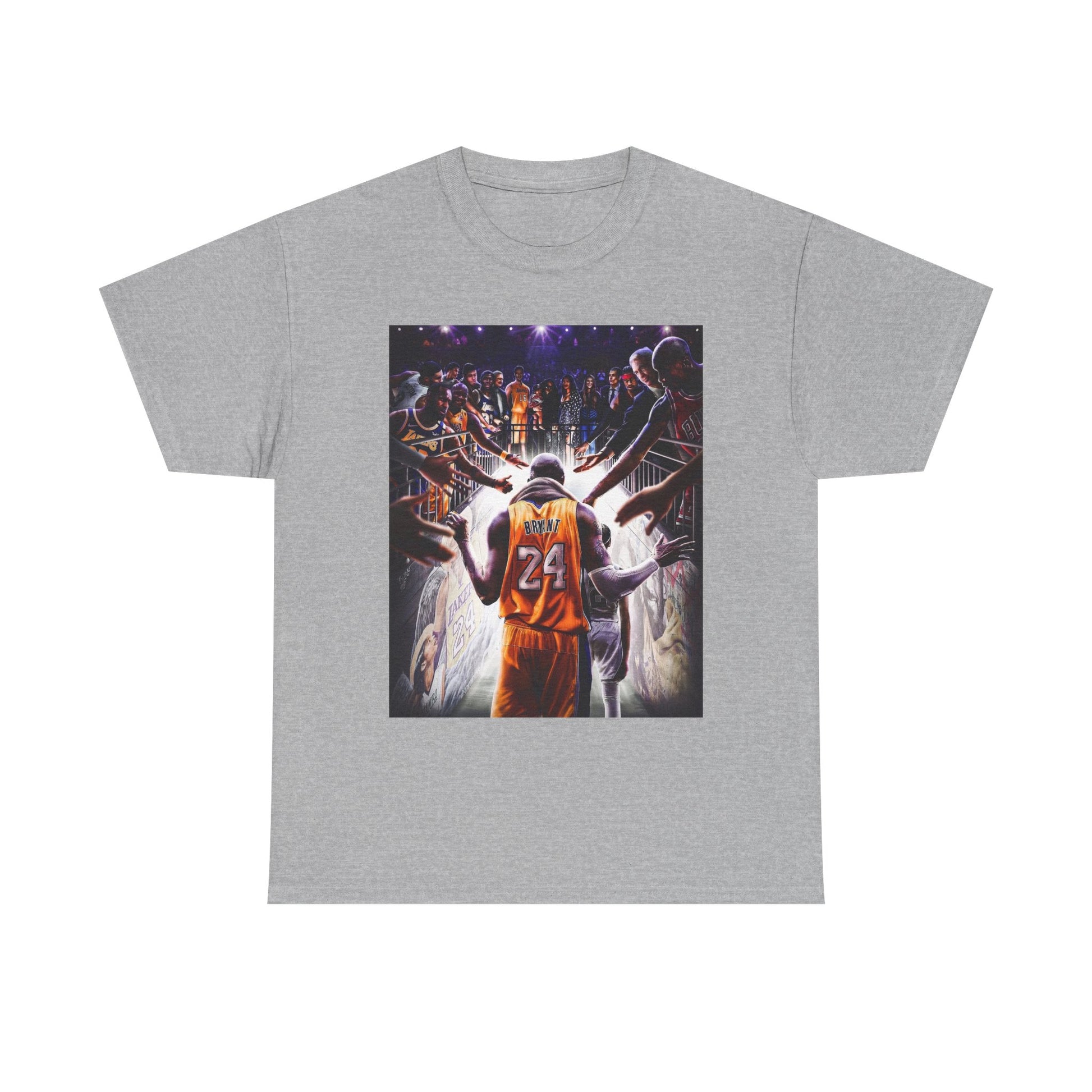 Kobe Unisex Heavy Cotton Tee, Basketball Lover Gift, Retro Sports Tee, Inspirational Quote Shirt, Unisex Graphic T-shirt
