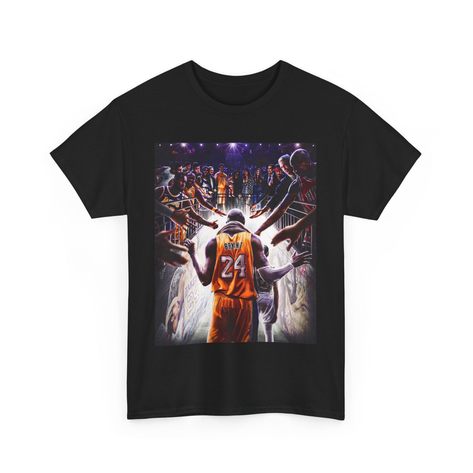 Kobe Unisex Heavy Cotton Tee, Basketball Lover Gift, Retro Sports Tee, Inspirational Quote Shirt, Unisex Graphic T-shirt