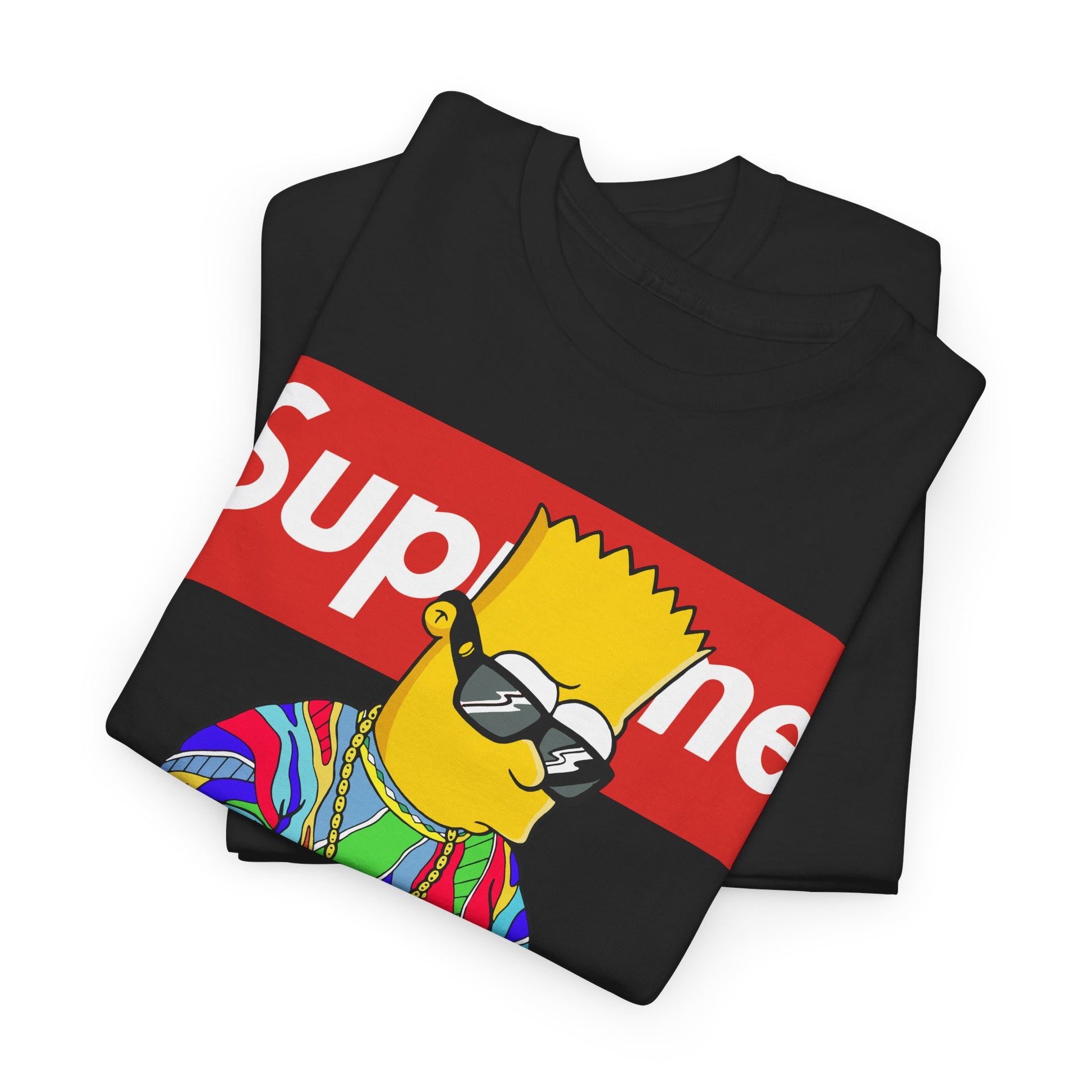 Supreme Bart Graphic Tee, Vintage Style Unisex T-Shirt, Streetwear Apparel, Cool Casual Shirt, Gift for Fans