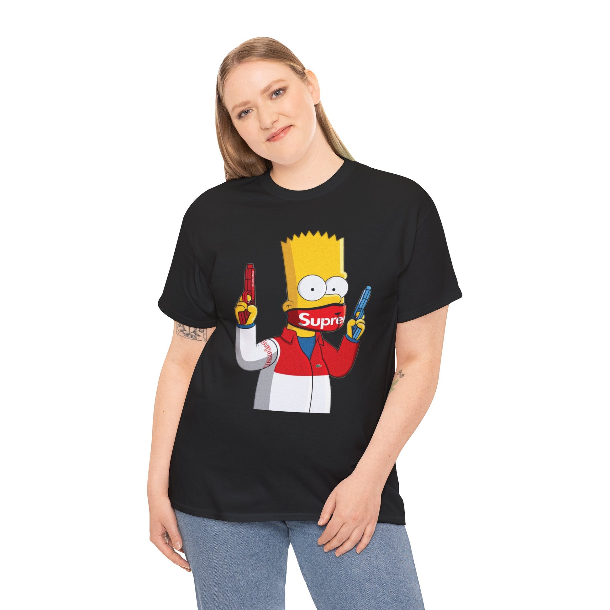 Bart Simpson Tee with Unconventional Vibe, Perfect for Streetwear Lovers, Unique Gift for Birthdays, Everyday Comfort, Youthful Style