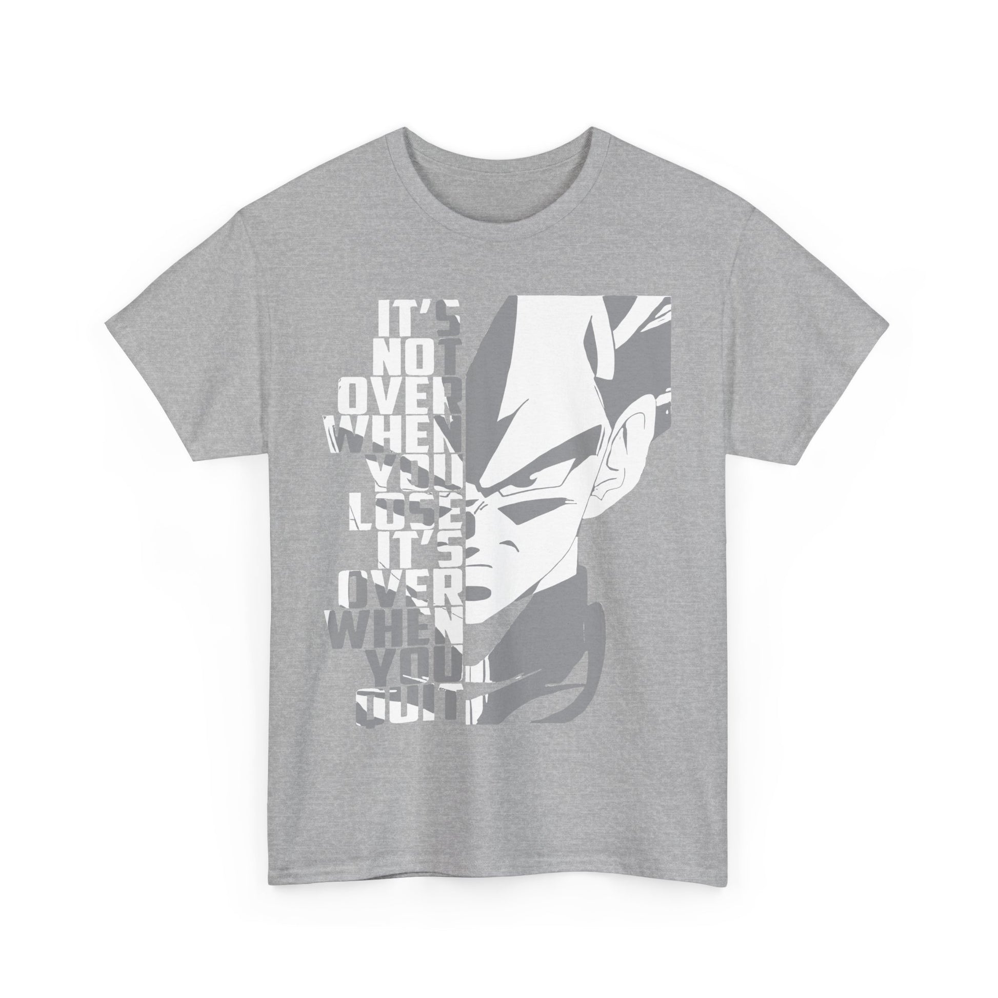 Motivational  Dragon Ball Z Graphic Tee, Unisex Cotton T-Shirt, Workout Shirt, Anime Merchandise, Casual Wear, Gift for Him/Her