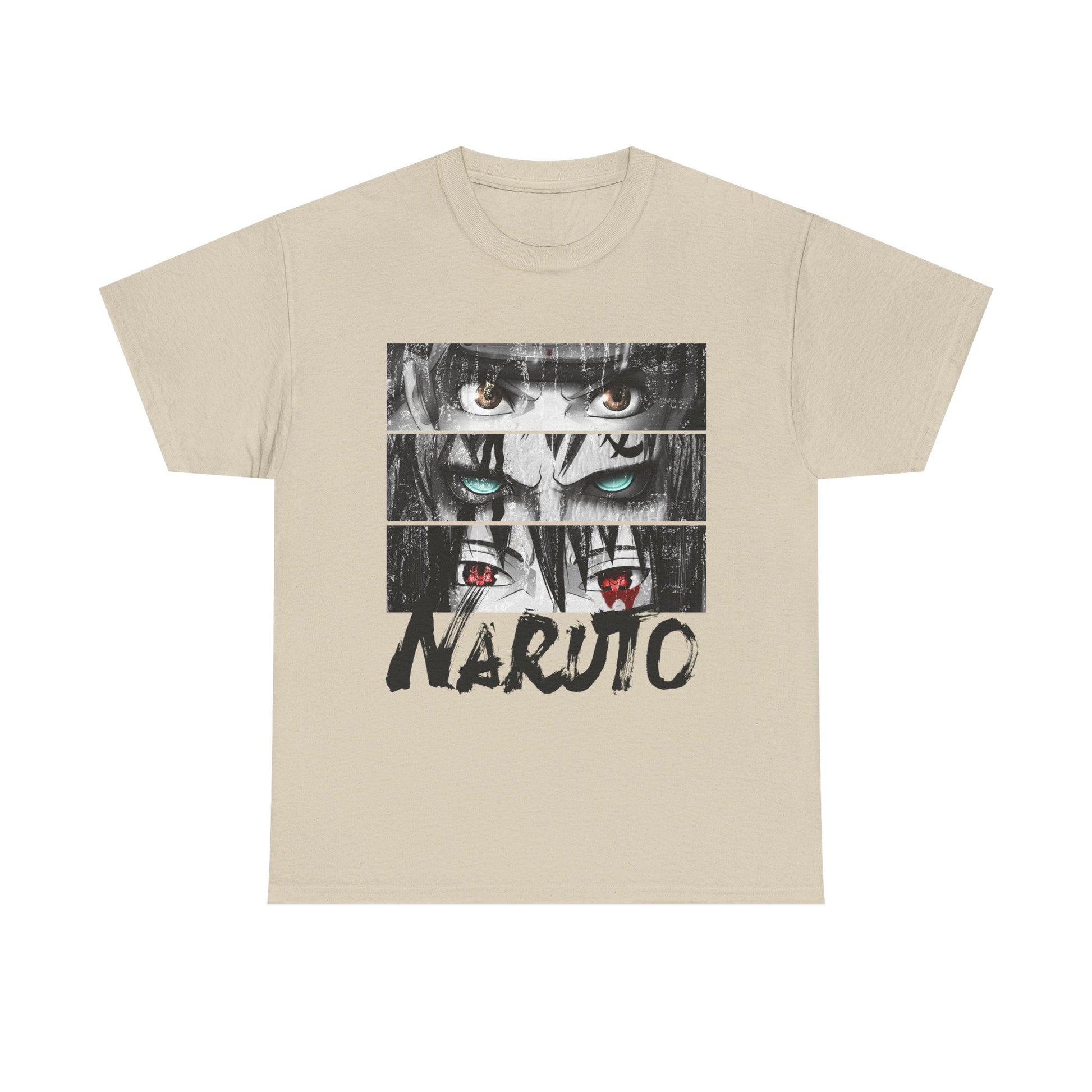 Naruto Unisex Heavy Cotton Tee, Anime Shirt, Geek Wear, Manga Gift, Cosplay Tee, Casual Fashion
