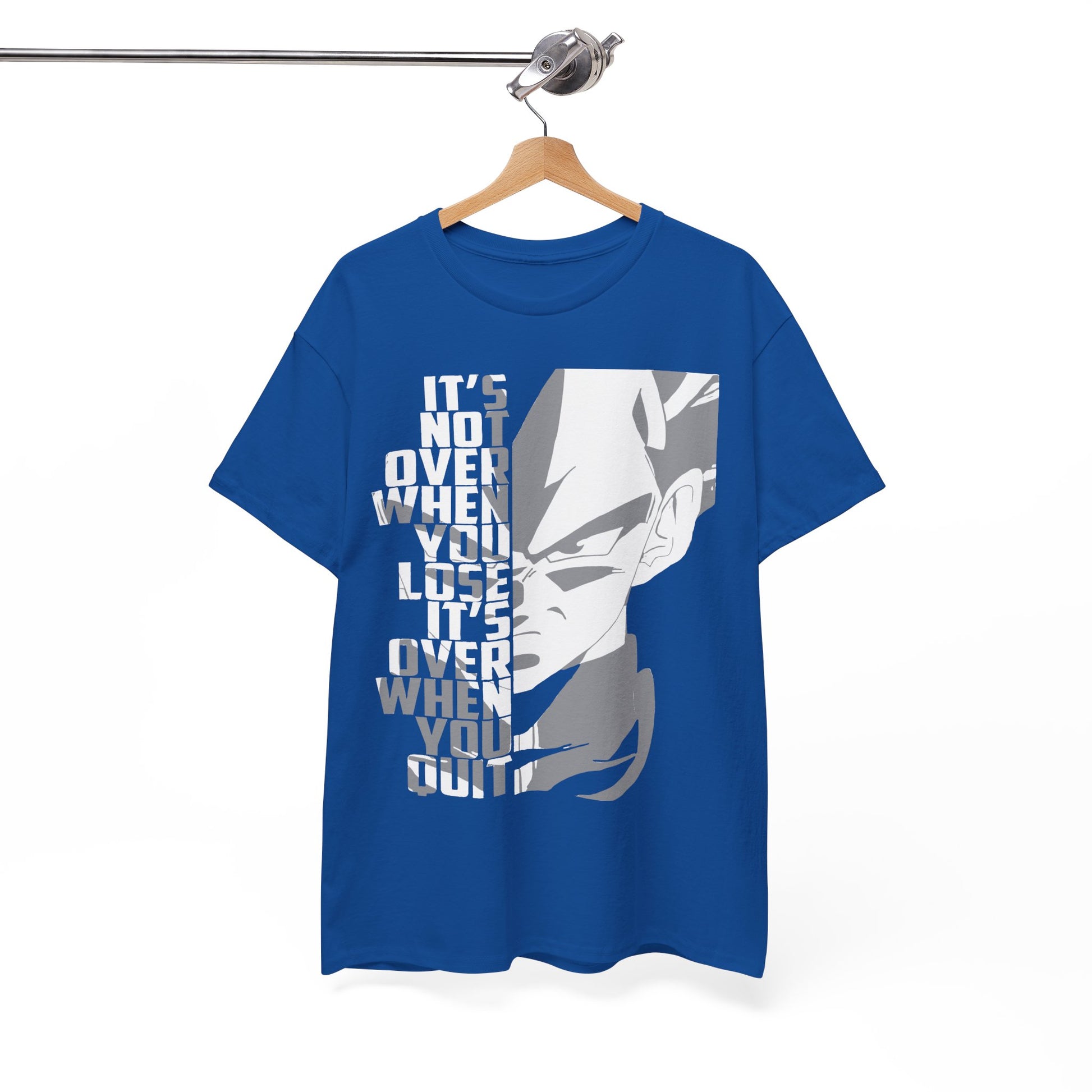 Motivational  Dragon Ball Z Graphic Tee, Unisex Cotton T-Shirt, Workout Shirt, Anime Merchandise, Casual Wear, Gift for Him/Her