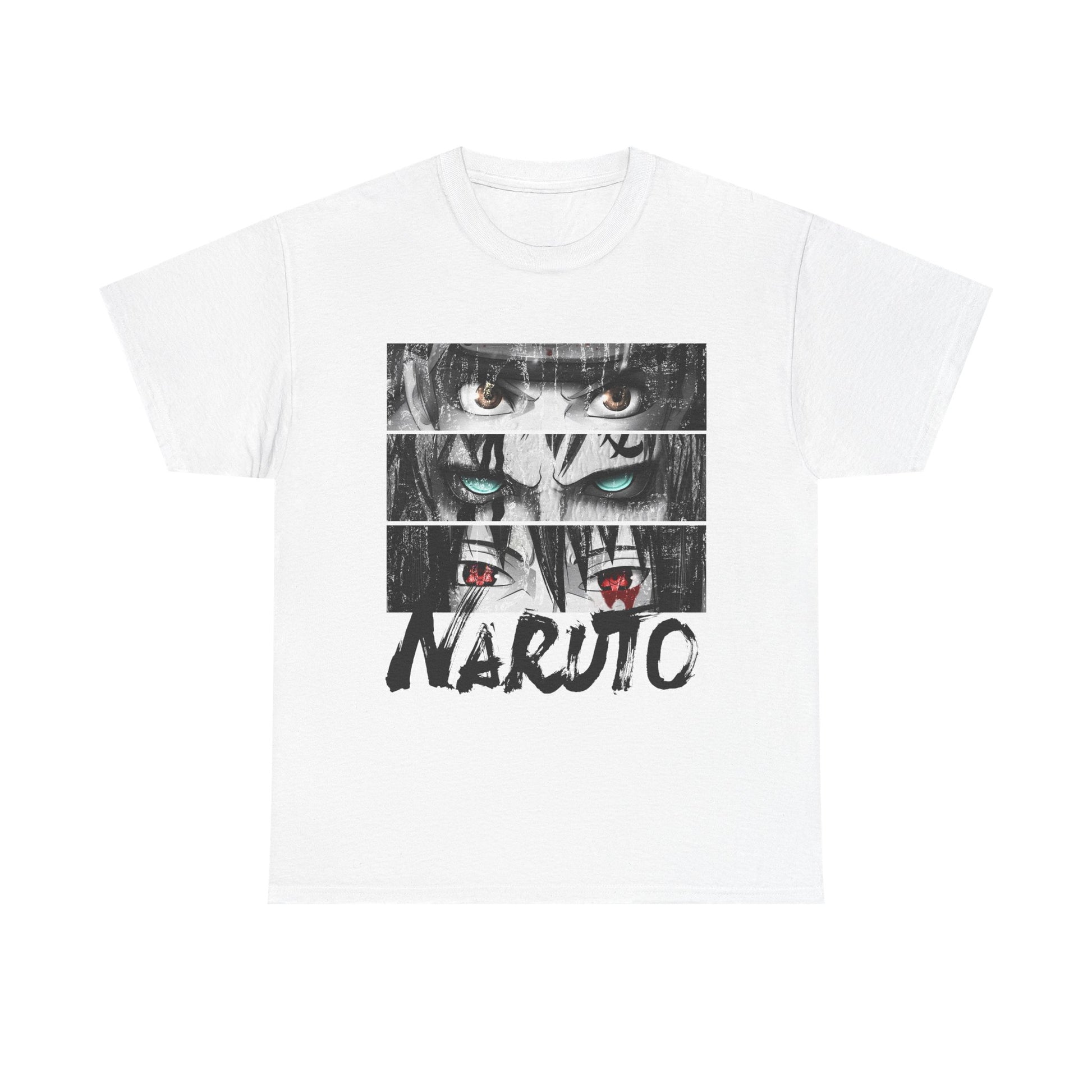 Naruto Unisex Heavy Cotton Tee, Anime Shirt, Geek Wear, Manga Gift, Cosplay Tee, Casual Fashion
