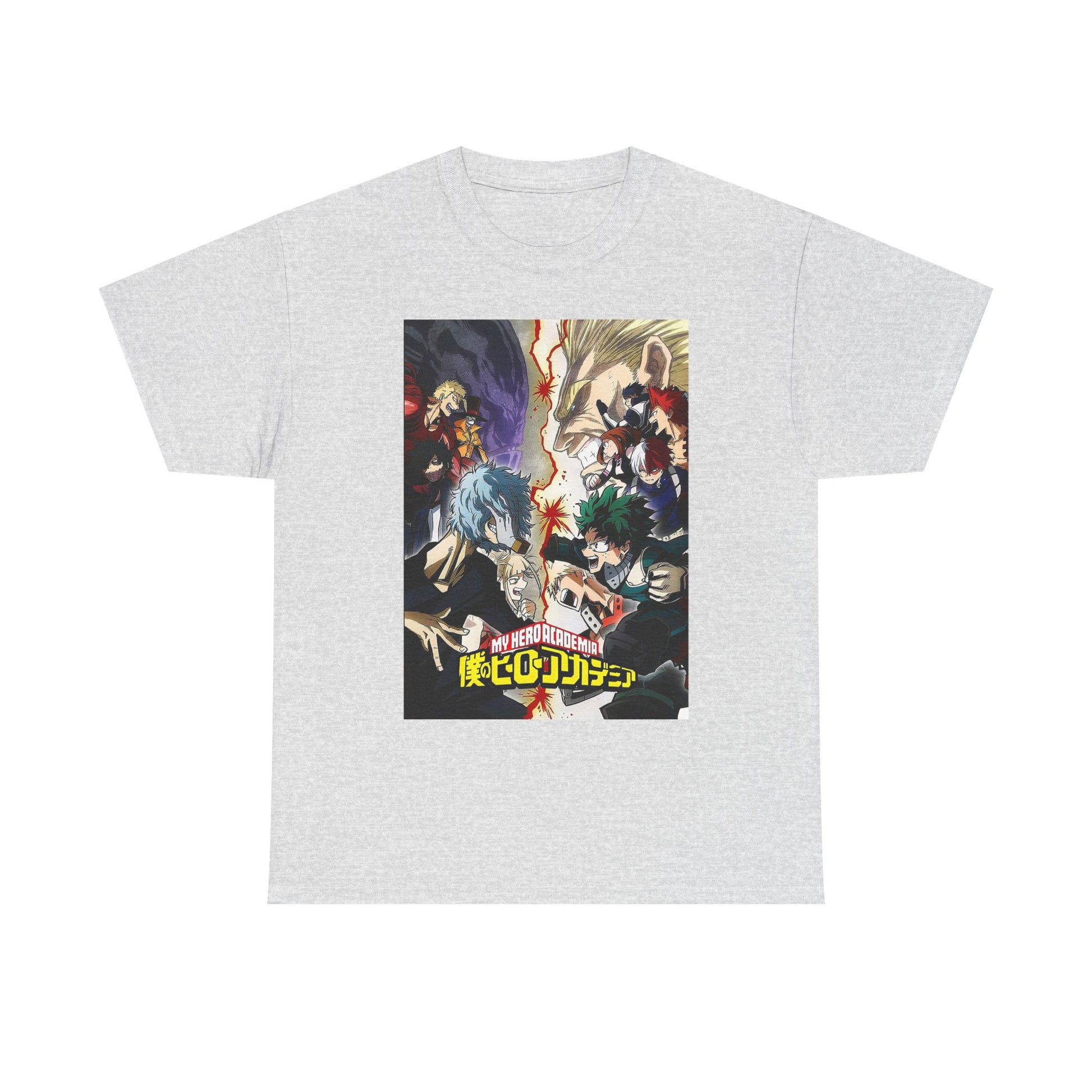 Anime-Inspired Unisex Heavy Cotton Tee | Perfect Gift for Fans, Casual Wear, Street Style, Holiday Gifts, Graphic Tee, Manga Merch