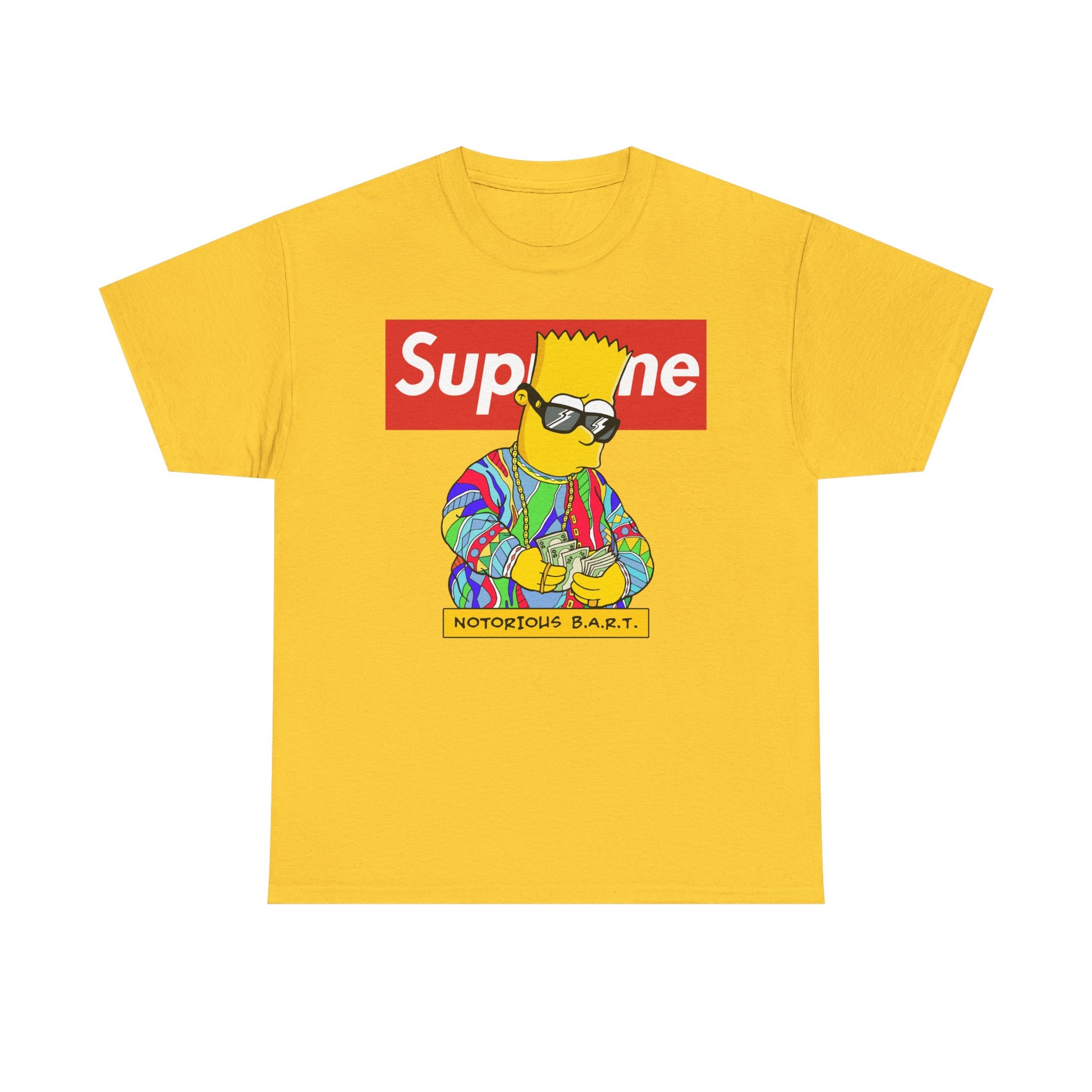 Supreme Bart Graphic Tee, Vintage Style Unisex T-Shirt, Streetwear Apparel, Cool Casual Shirt, Gift for Fans